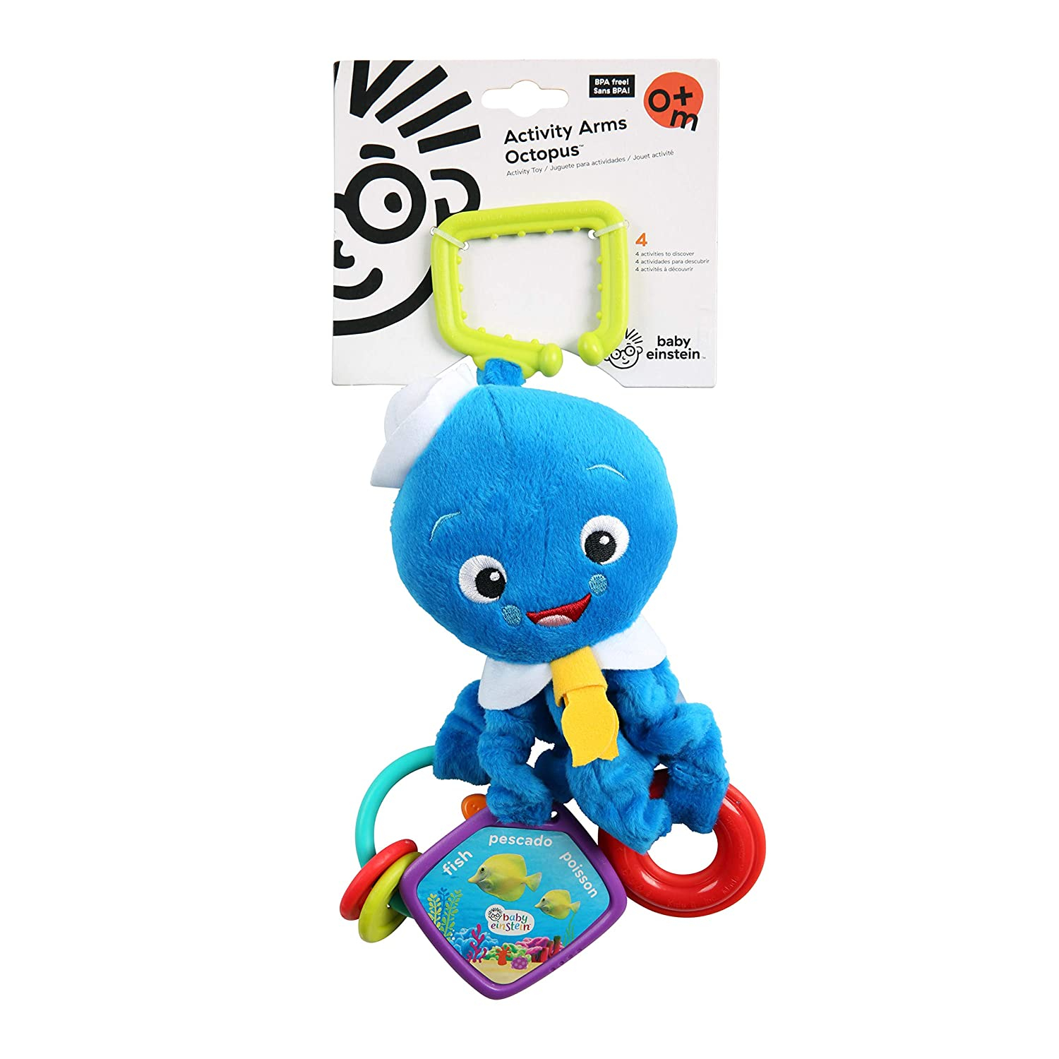 Foto 7 | Peluche Para Llevar Baby Einstein Activity Arms Octopus, Par - Venta Internacional.