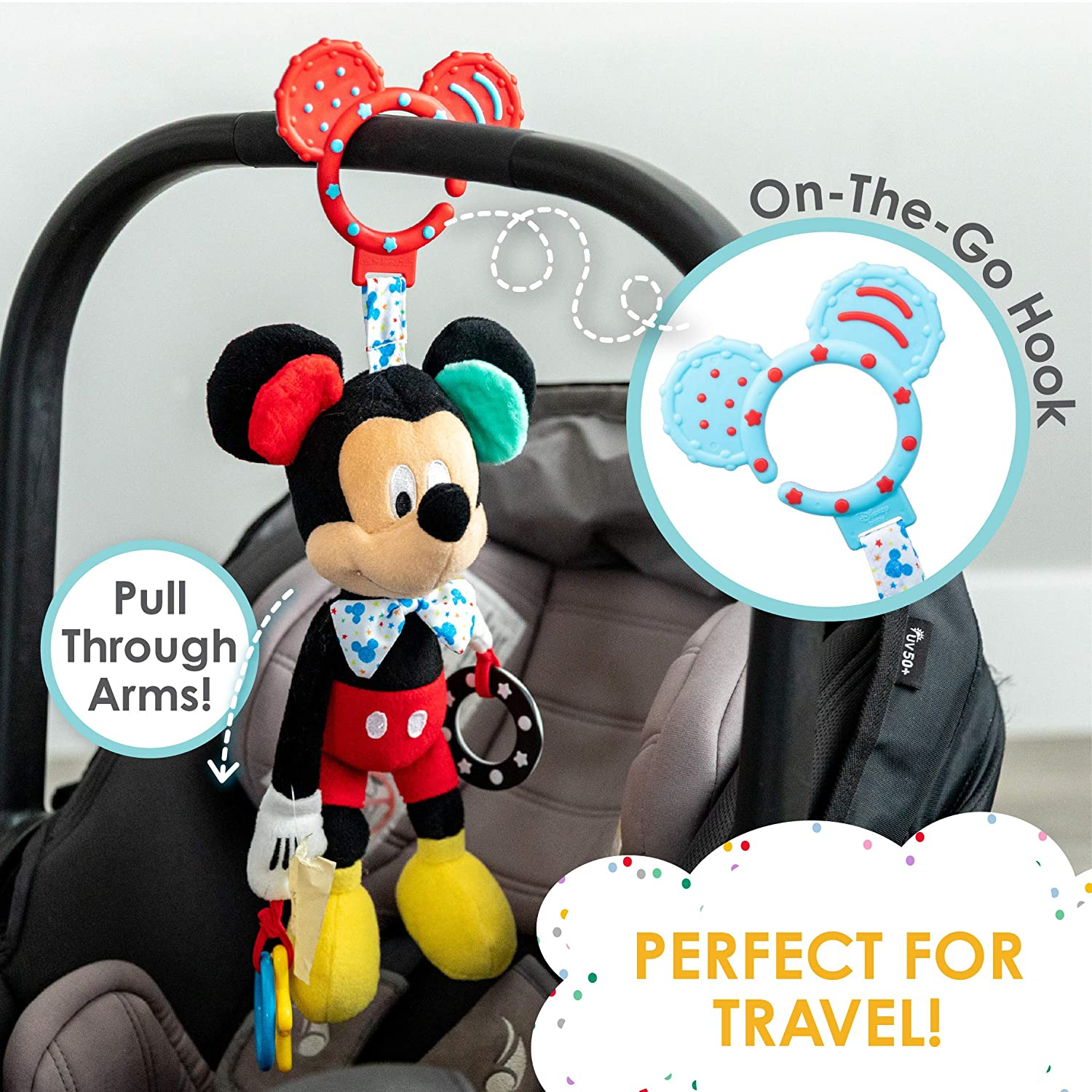 Foto 5 pulgar | Juguete De Actividad Kids Preferred Baby Mickey Mouse On The Go - Venta Internacional.