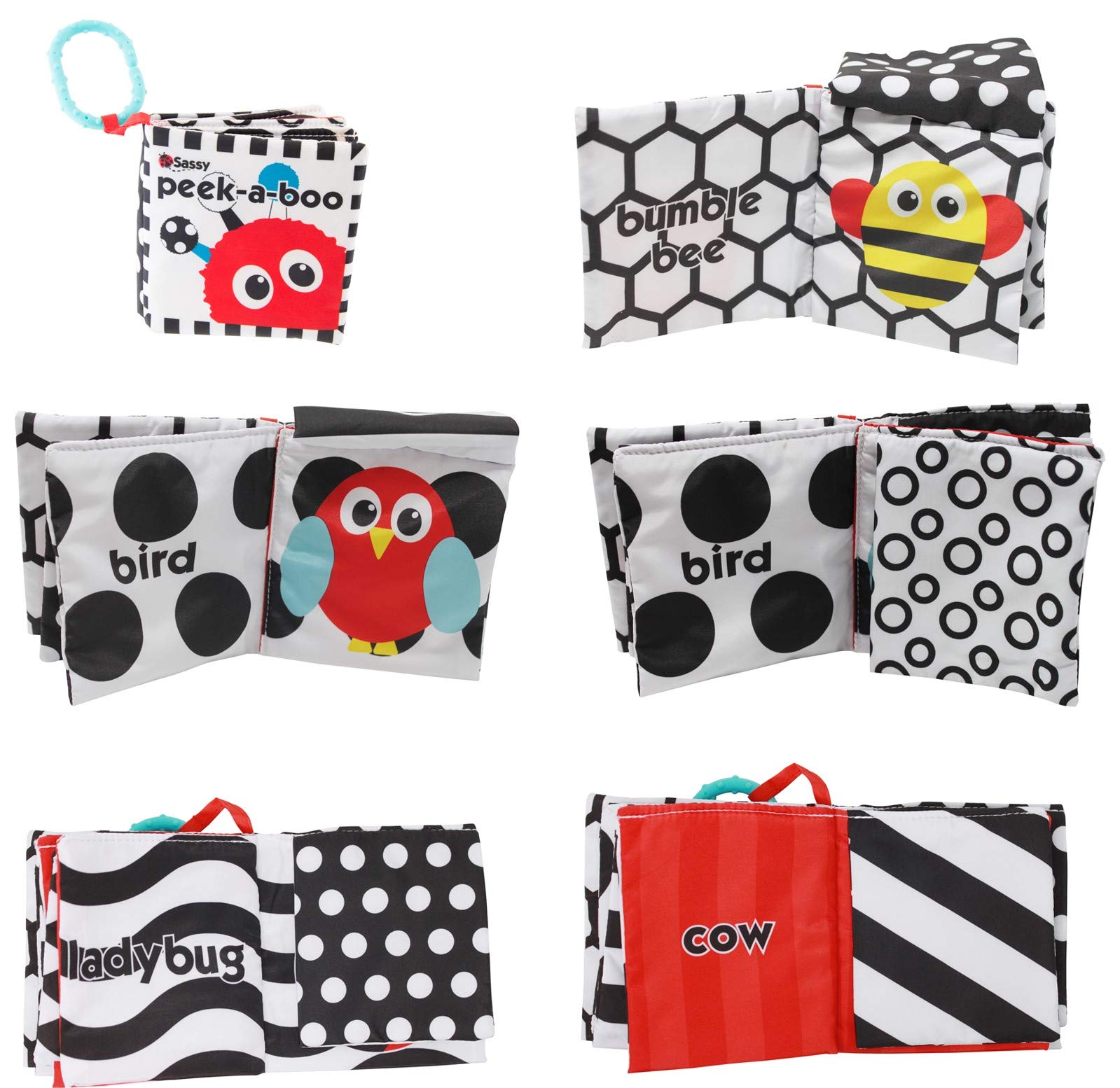 Foto 3 pulgar | Libro De Actividades Sassy Peek-a-boo Con Enlace Adjunto Para Viajar - Venta Internacional.