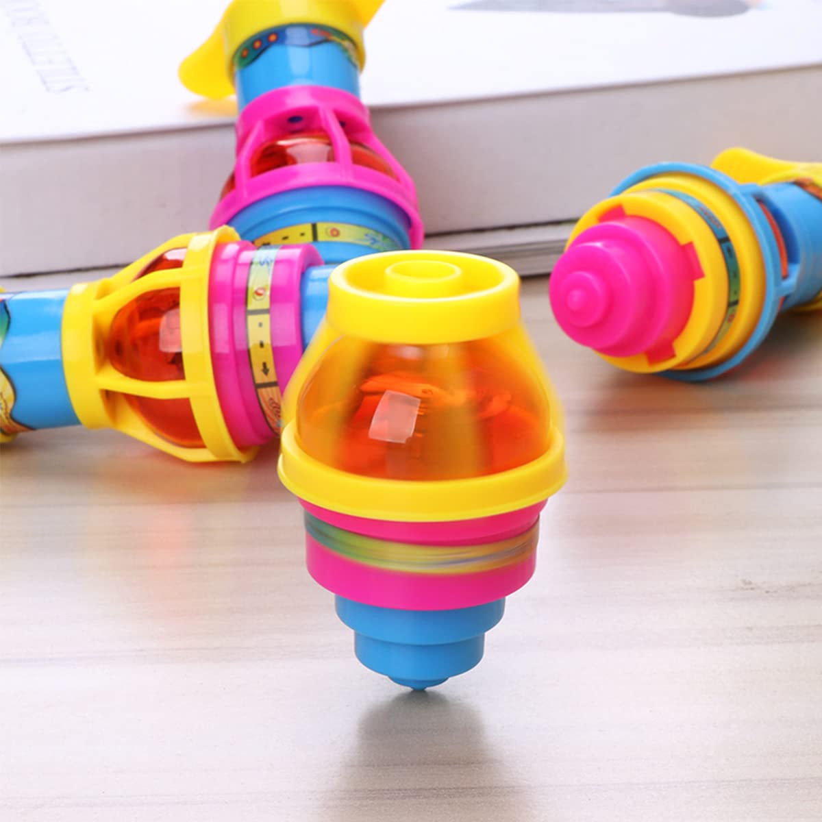Foto 5 pulgar | Juguete Con Luces Led Parpadeantes Para Niños Con Forma De Trompa Giratoria (1 Unidad) - Venta Internacional.
