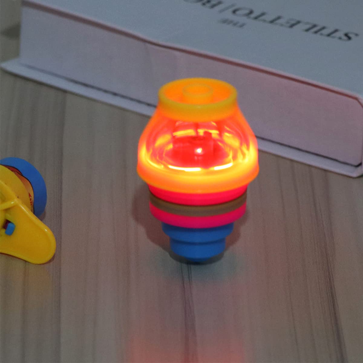 Foto 6 pulgar | Juguete Con Luces Led Parpadeantes Para Niños Con Forma De Trompa Giratoria (1 Unidad) - Venta Internacional.