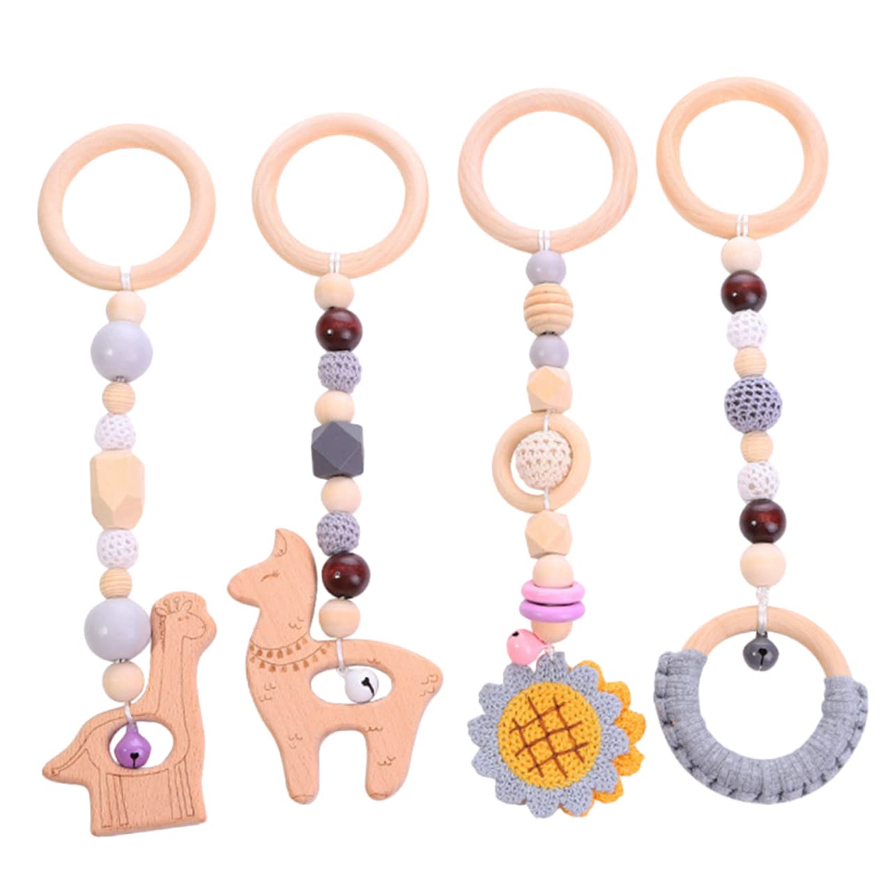 Sonajero Colgante Toyandona Leaf Juguete Infantil 4 Unidades - Venta Internacional