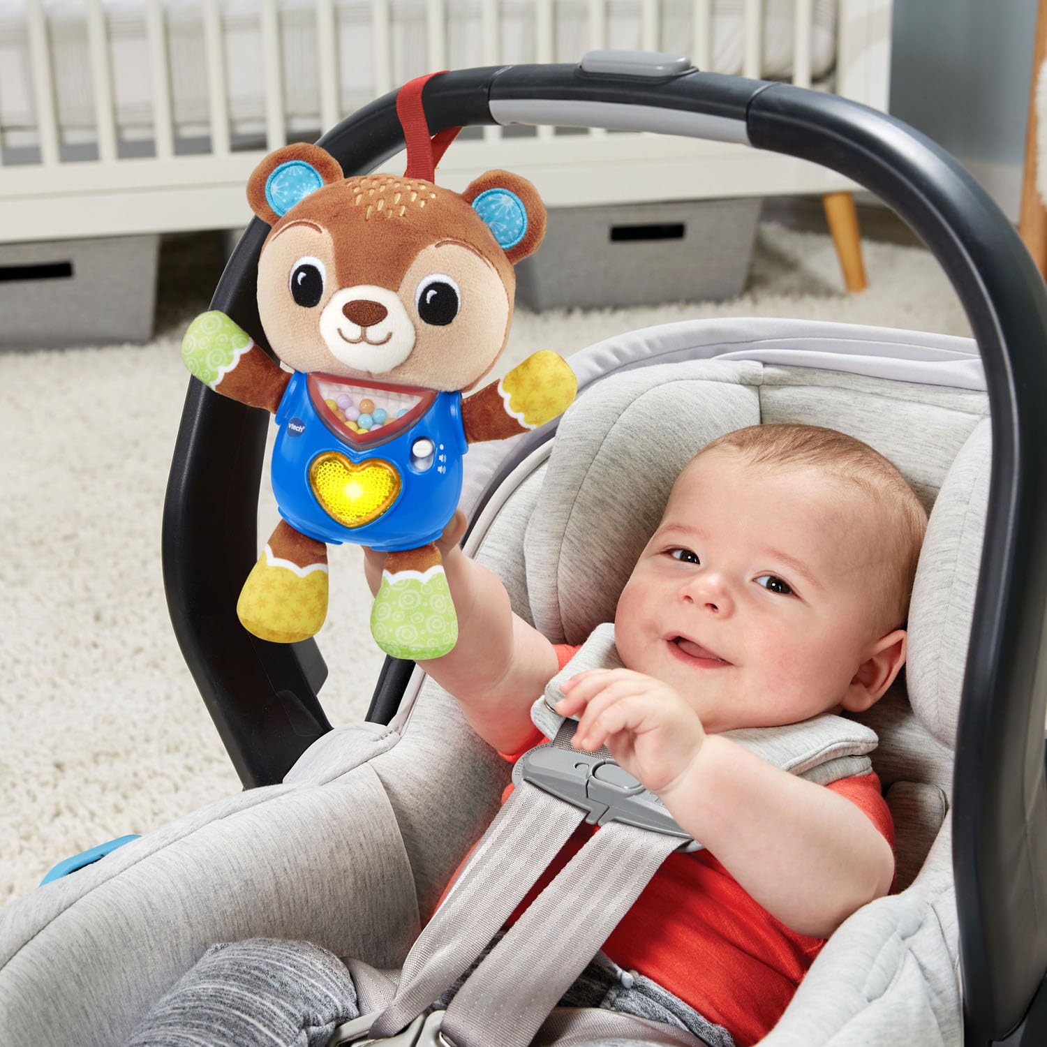 Foto 5 pulgar | Cochecito Para Cuna, Juguete Vtech Baby Cuddle And Sing Bear - Venta Internacional.
