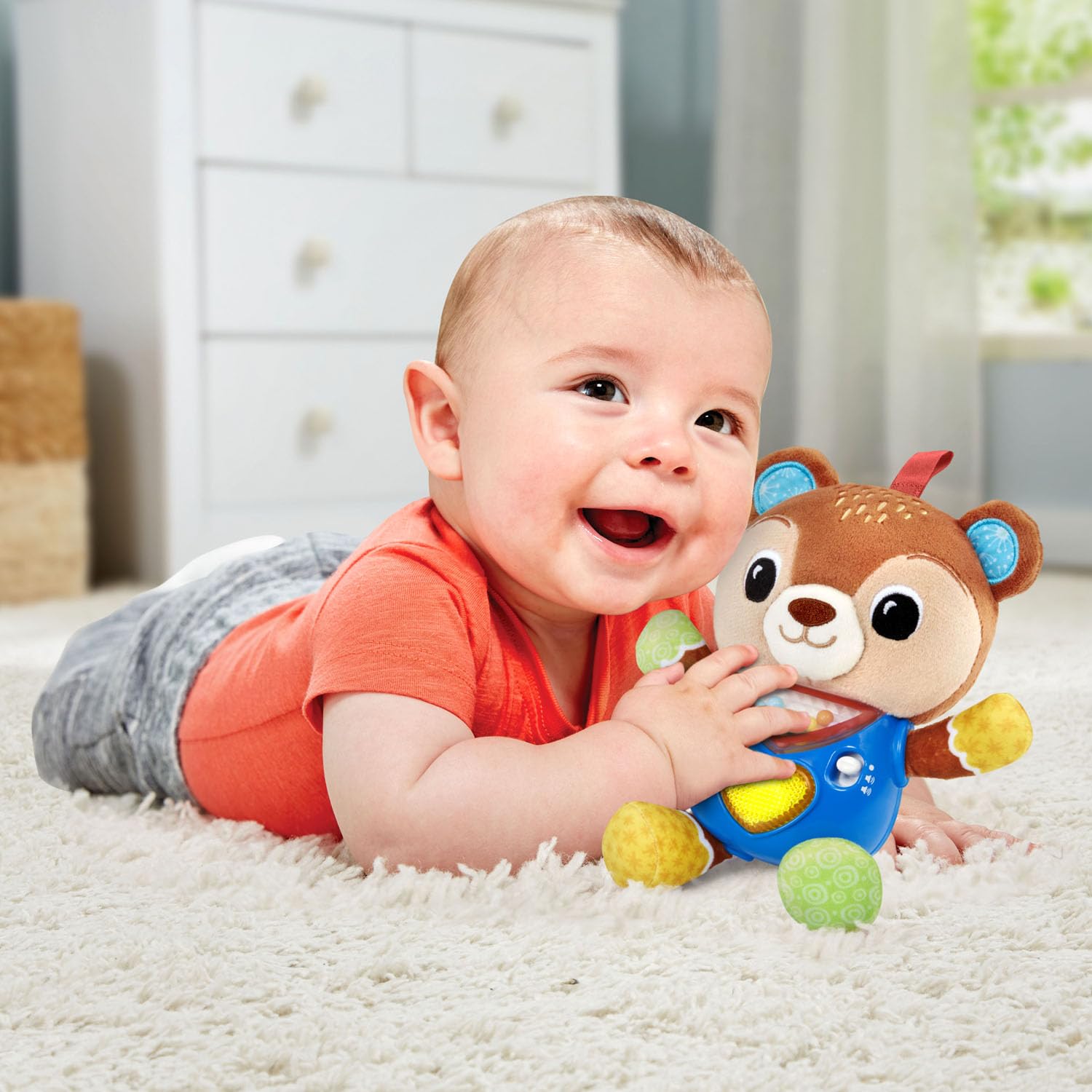 Foto 6 pulgar | Cochecito Para Cuna, Juguete Vtech Baby Cuddle And Sing Bear - Venta Internacional.