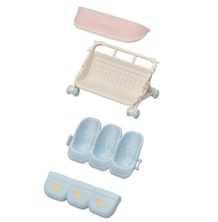 Foto 3 | Stroller Calico Critters Triplet 2 En 1 Con Accesorio Para Asiento De Coche - Venta Internacional.