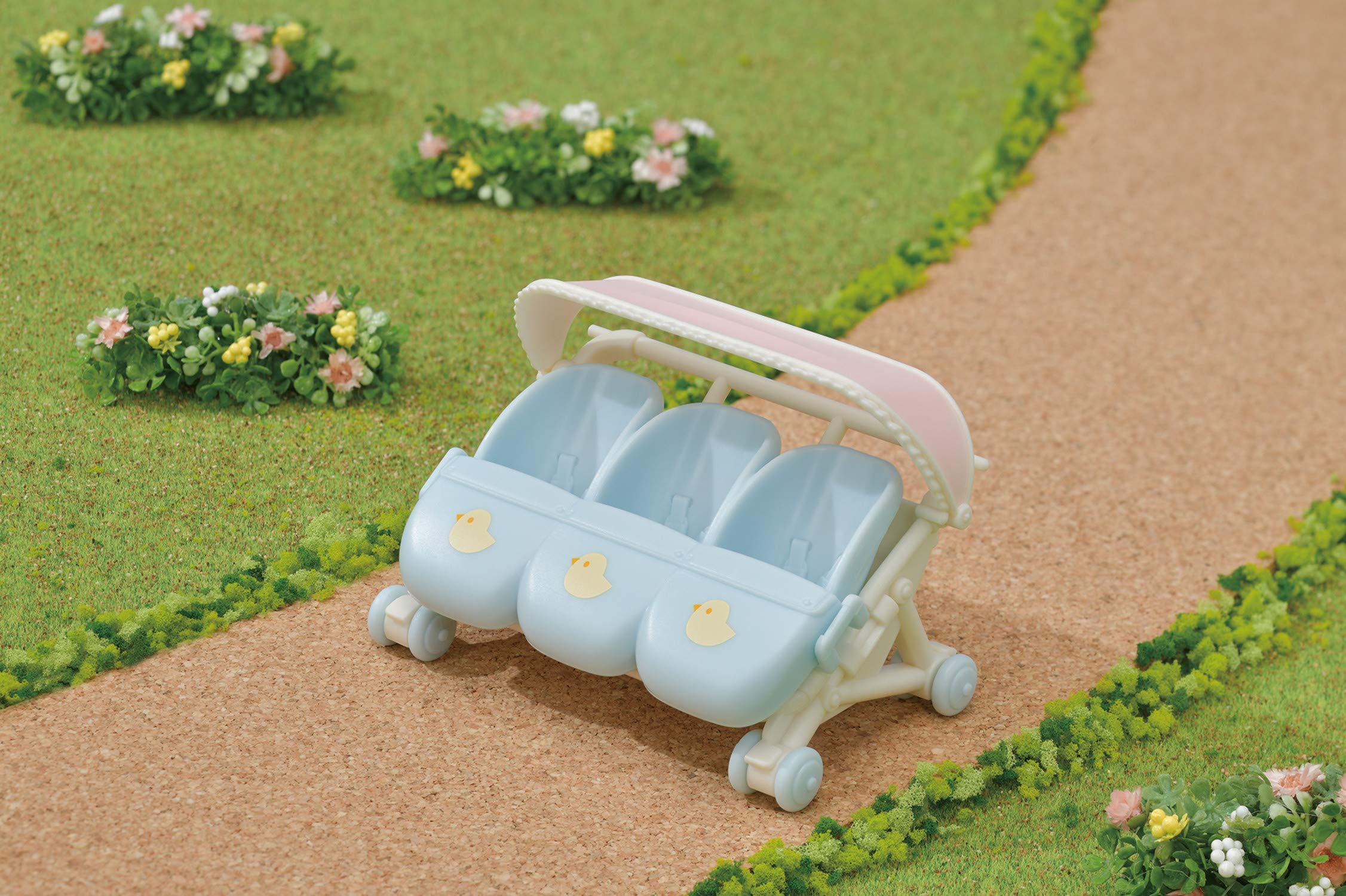 Foto 5 pulgar | Stroller Calico Critters Triplet 2 En 1 Con Accesorio Para Asiento De Coche - Venta Internacional.