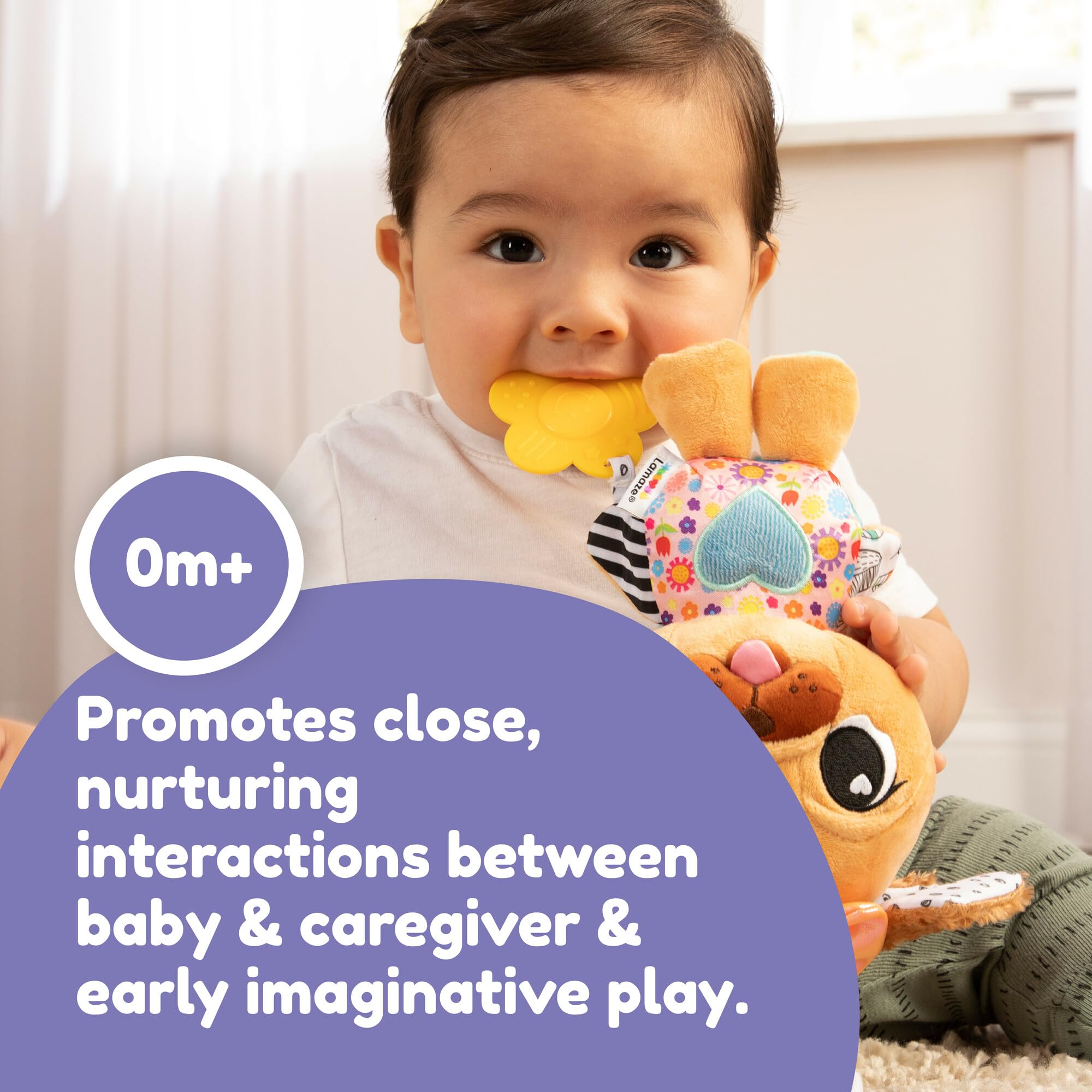 Foto 6 pulgar | Cochecito Sensorial Lamaze Lovey The Pug Baby Con Clip On Toy - Venta Internacional.