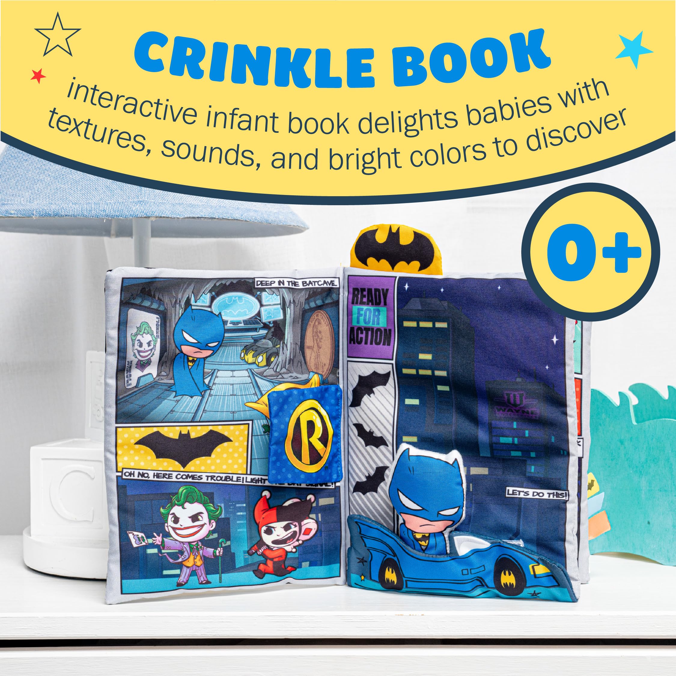 Foto 3 pulgar | Los Niños De Soft Book Preferían Dc Comics: Los Pequeños Héroes Valientes De Batman - Venta Internacional.