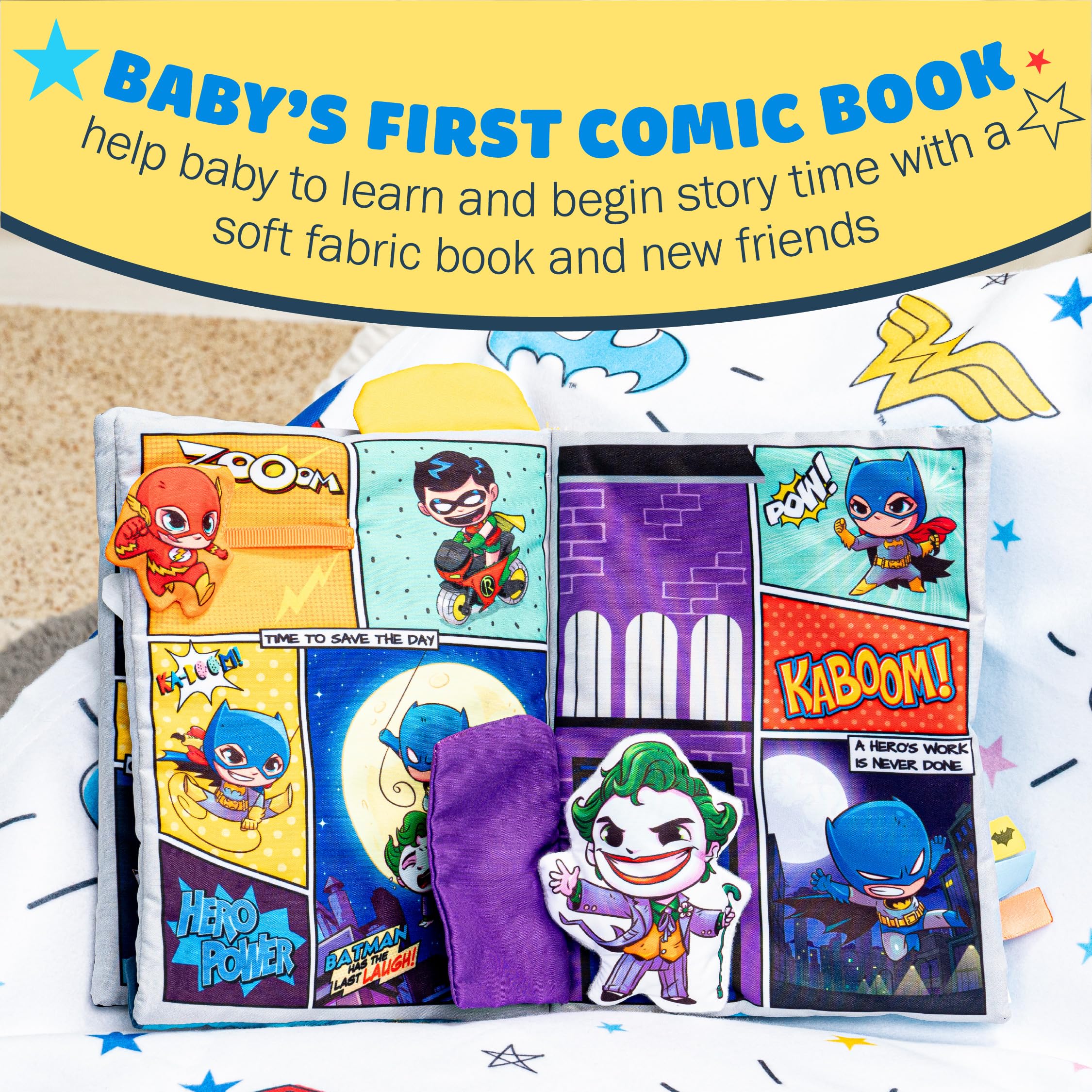 Foto 4 pulgar | Los Niños De Soft Book Preferían Dc Comics: Los Pequeños Héroes Valientes De Batman - Venta Internacional.