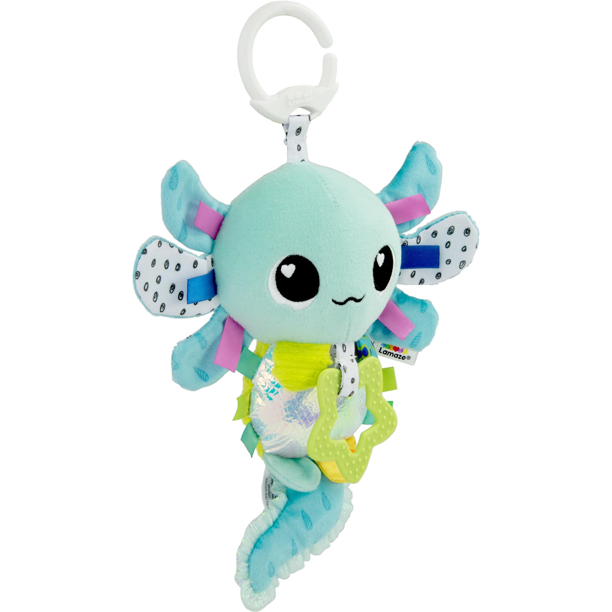 Asiento De Coche Y Cochecito De Juguete Con Clip Lamaze Alise Axolotl - Venta Internacional.