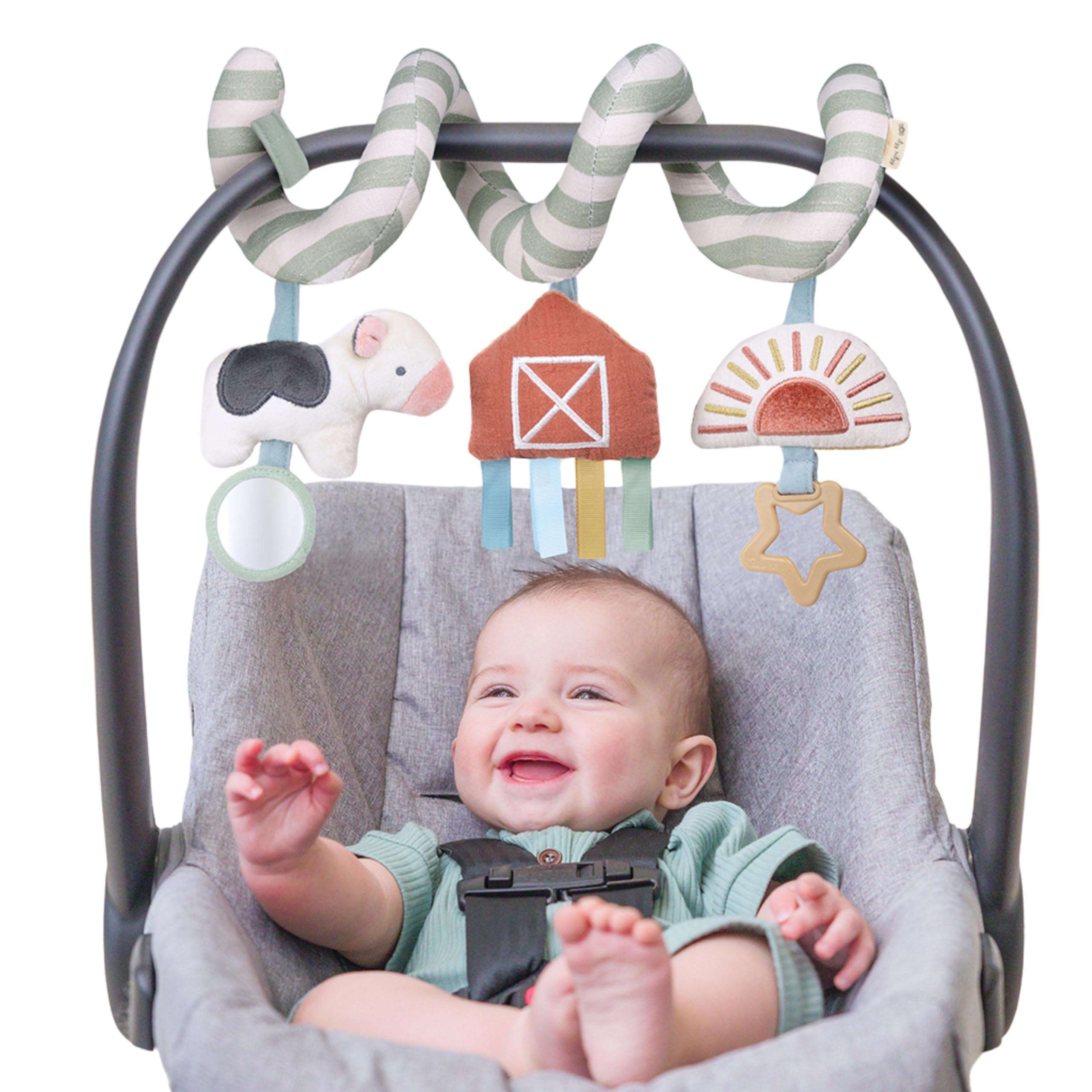 Asiento De Coche Y Cochecito En Espiral Itzy Ritzy De Activity Toy, 0+ - Venta Internacional.