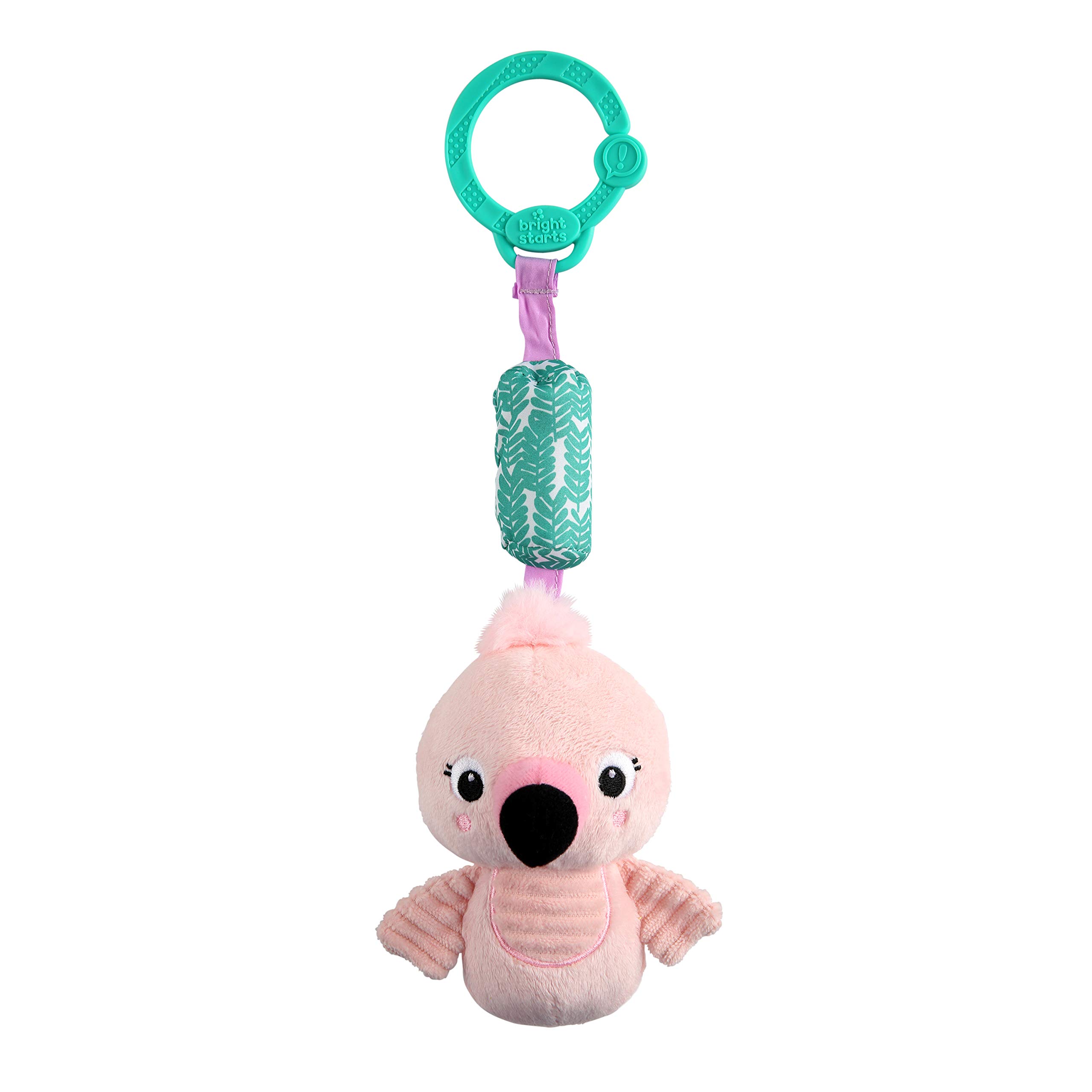 Peluche Bright Starts Flamingo Chime Along Friends 0m+ - Venta Internacional.