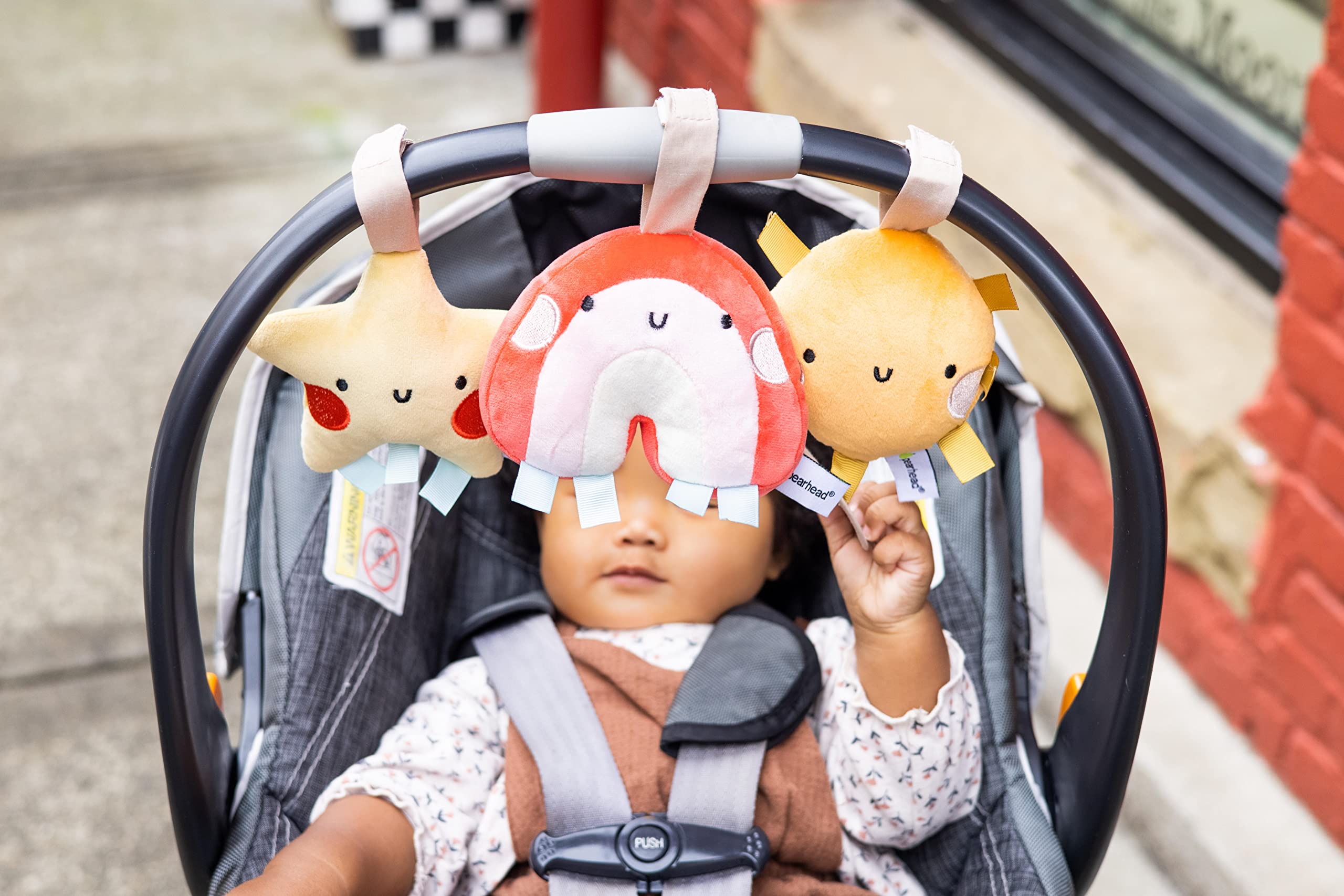 Foto 4 pulgar | Set De 3 Estrellas Stroller Toys Pearhead Rainbow Sun - Venta Internacional.