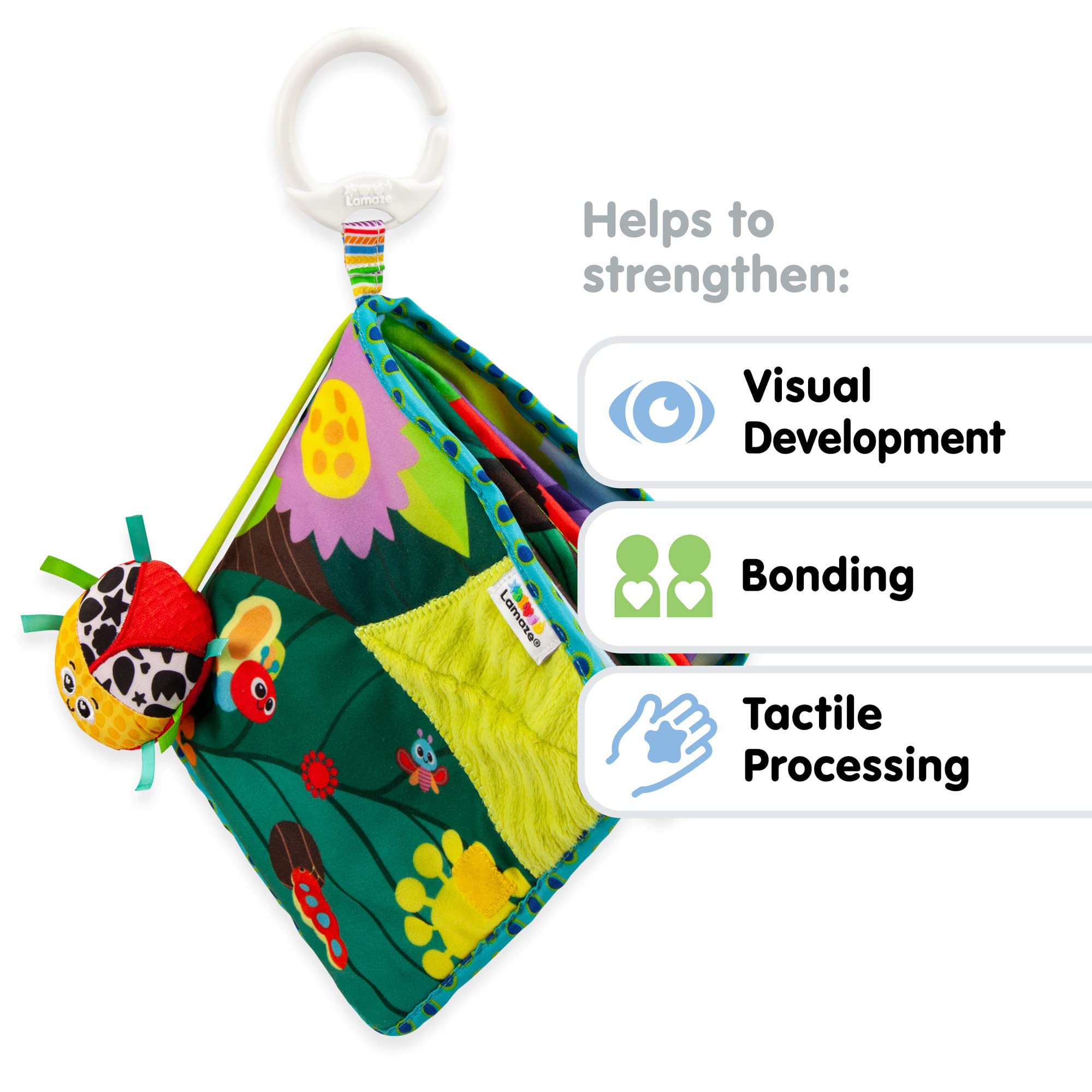 Foto 2 | Juguete Sensorial Book Lamaze Bitty Bug Bea Banana Teether - Venta Internacional.