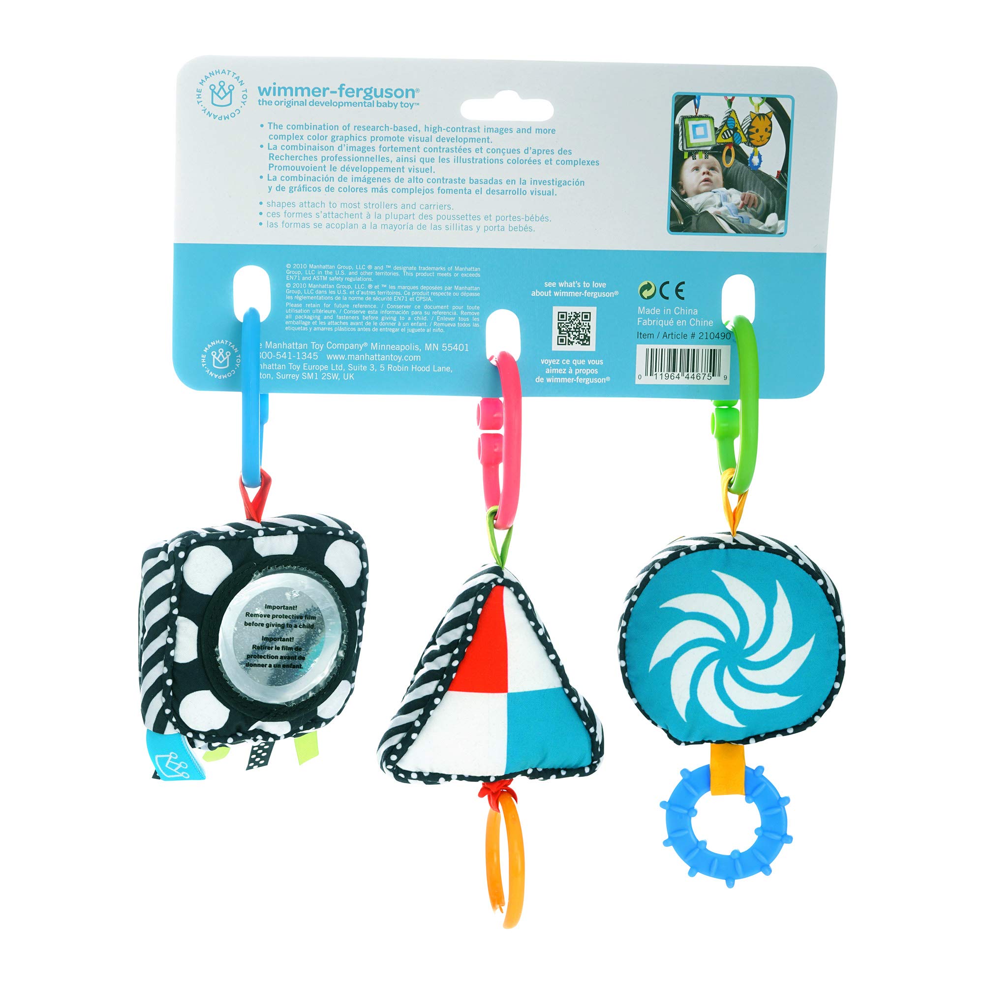 Foto 5 pulgar | Set De Actividades De Viaje Manhattan Toy Shapes Wimmer-ferguson - Venta Internacional.