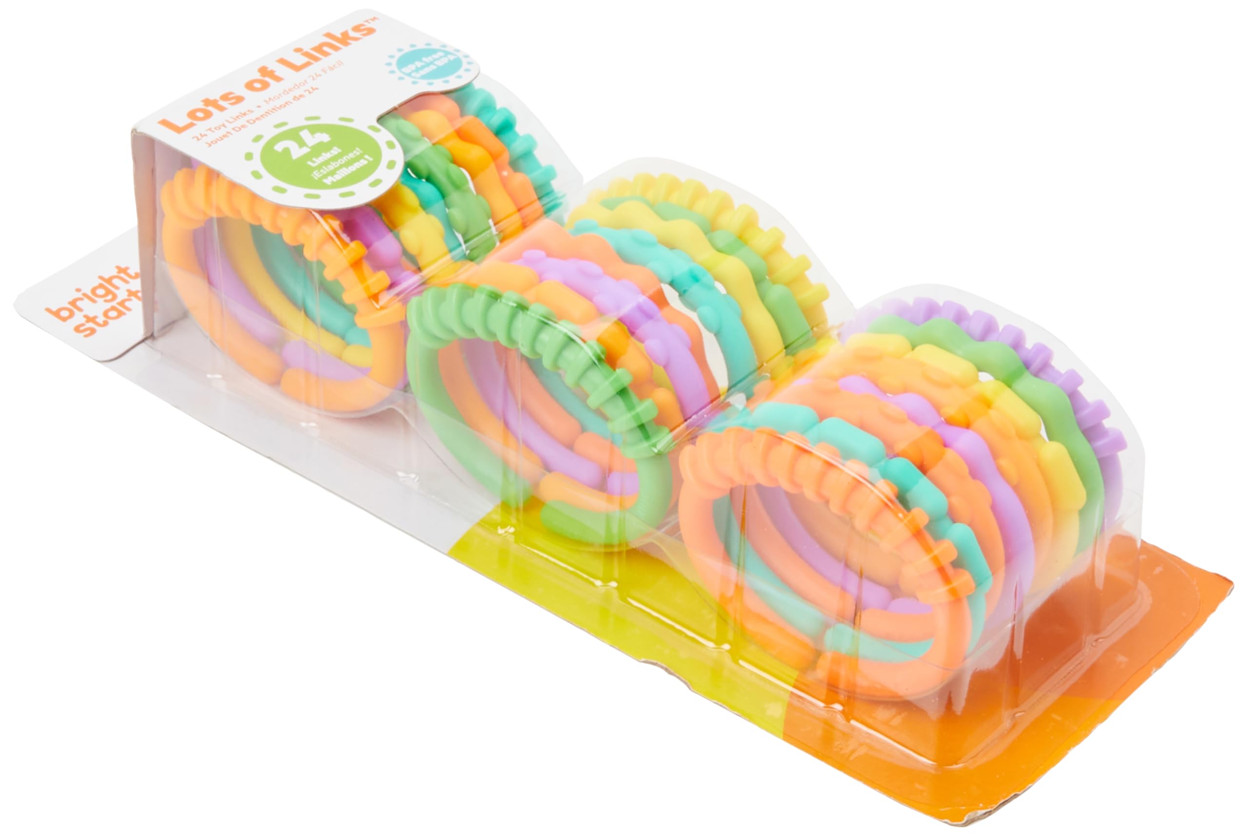 Foto 3 pulgar | Muchos Anillos De Eslabones De Toy Bright Starts Para Cochecito O Portabebé - Venta Internacional.