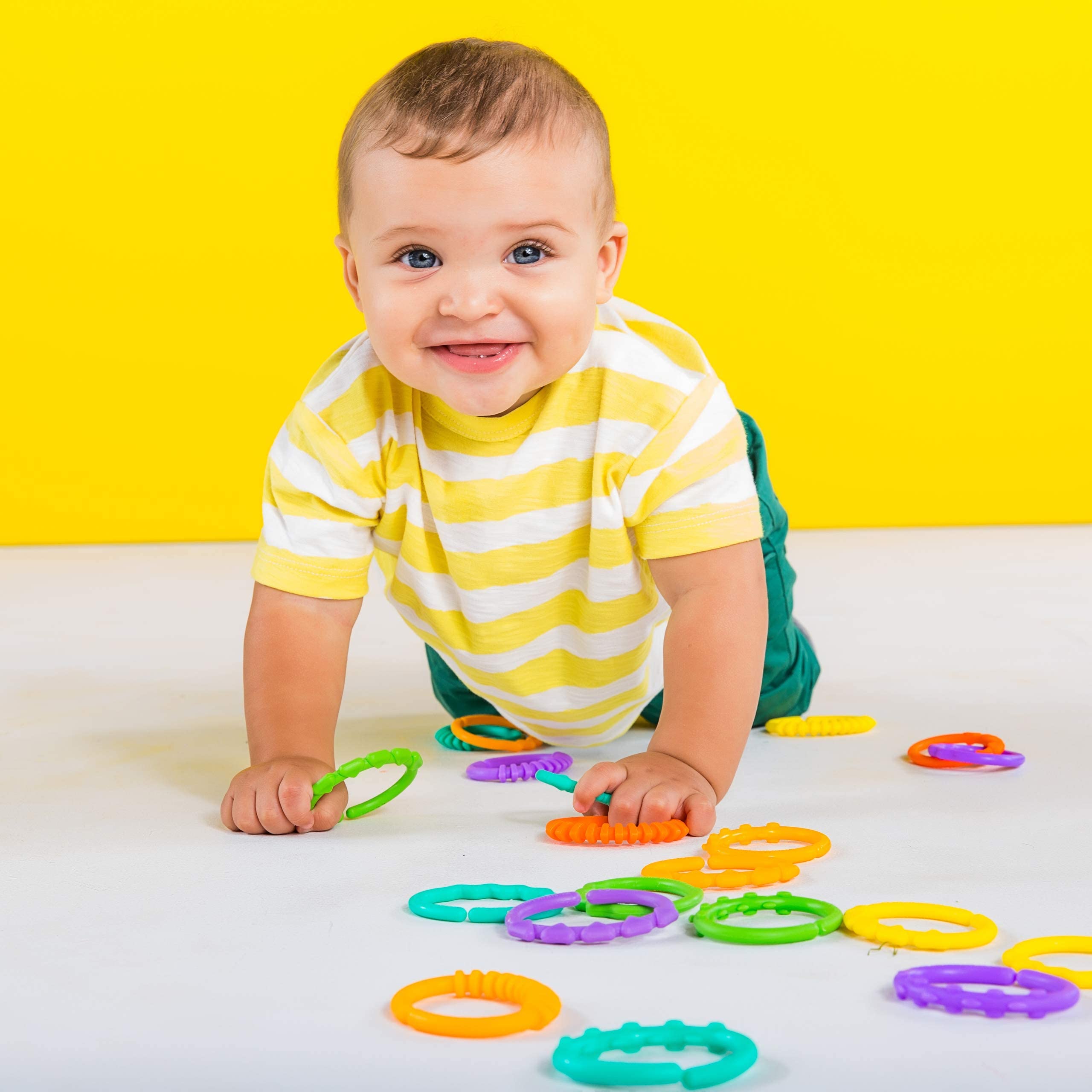 Foto 5 | Muchos Anillos De Eslabones De Toy Bright Starts Para Cochecito O Portabebé - Venta Internacional.
