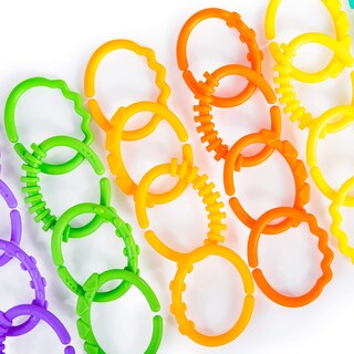 Foto 6 | Muchos Anillos De Eslabones De Toy Bright Starts Para Cochecito O Portabebé - Venta Internacional.