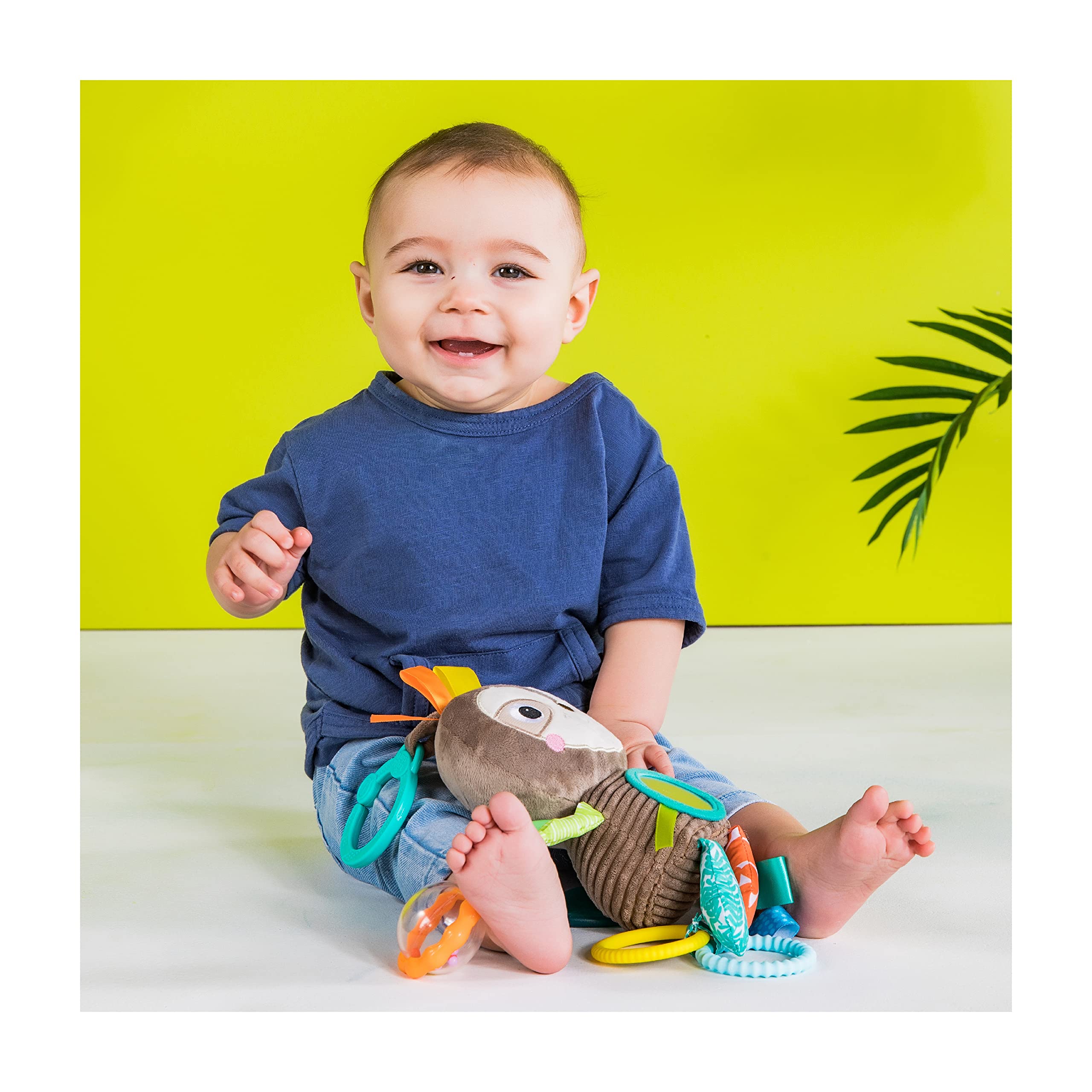 Foto 5 pulgar | Juguete Para Bebé Stroller Bright Starts, Perezoso, Juguetón, De Peluche - Venta Internacional.