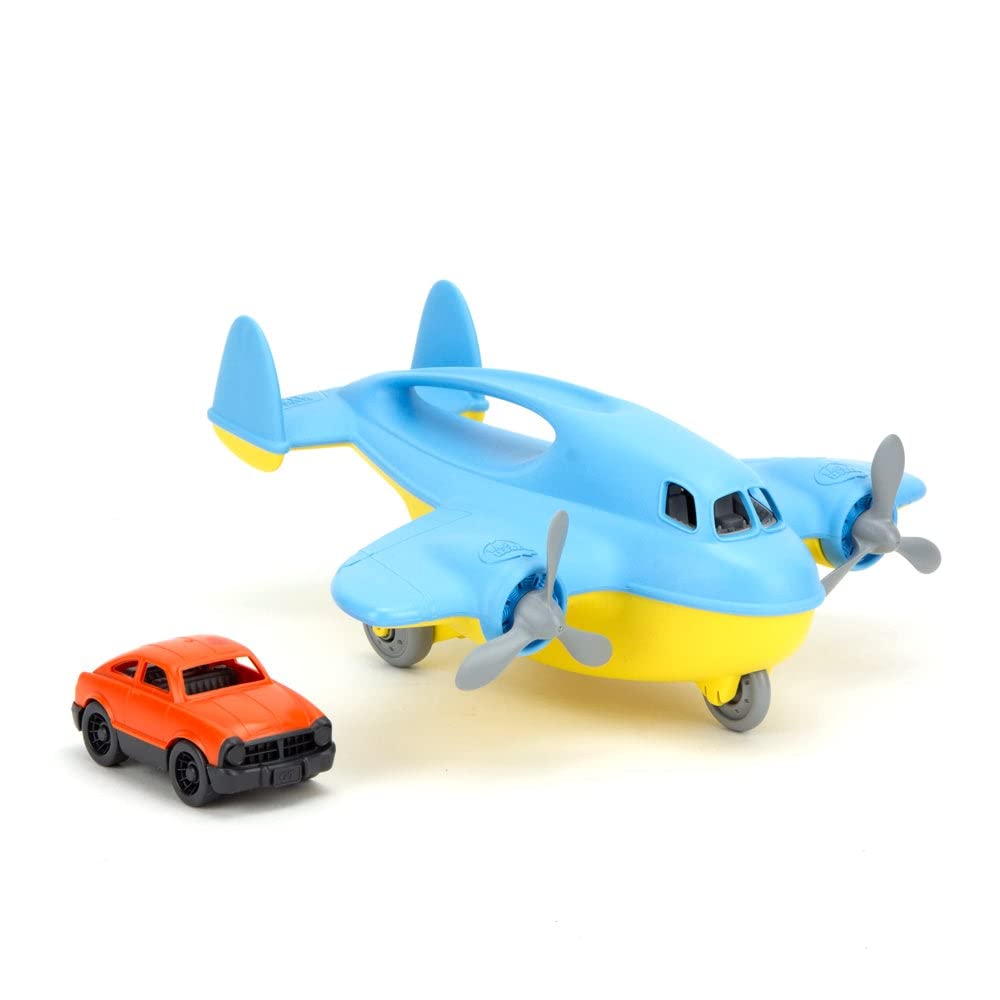 Toy Cargo Plane Green Toys Blue 100% Plástico Reciclado Ee. Uu. - Venta Internacional.