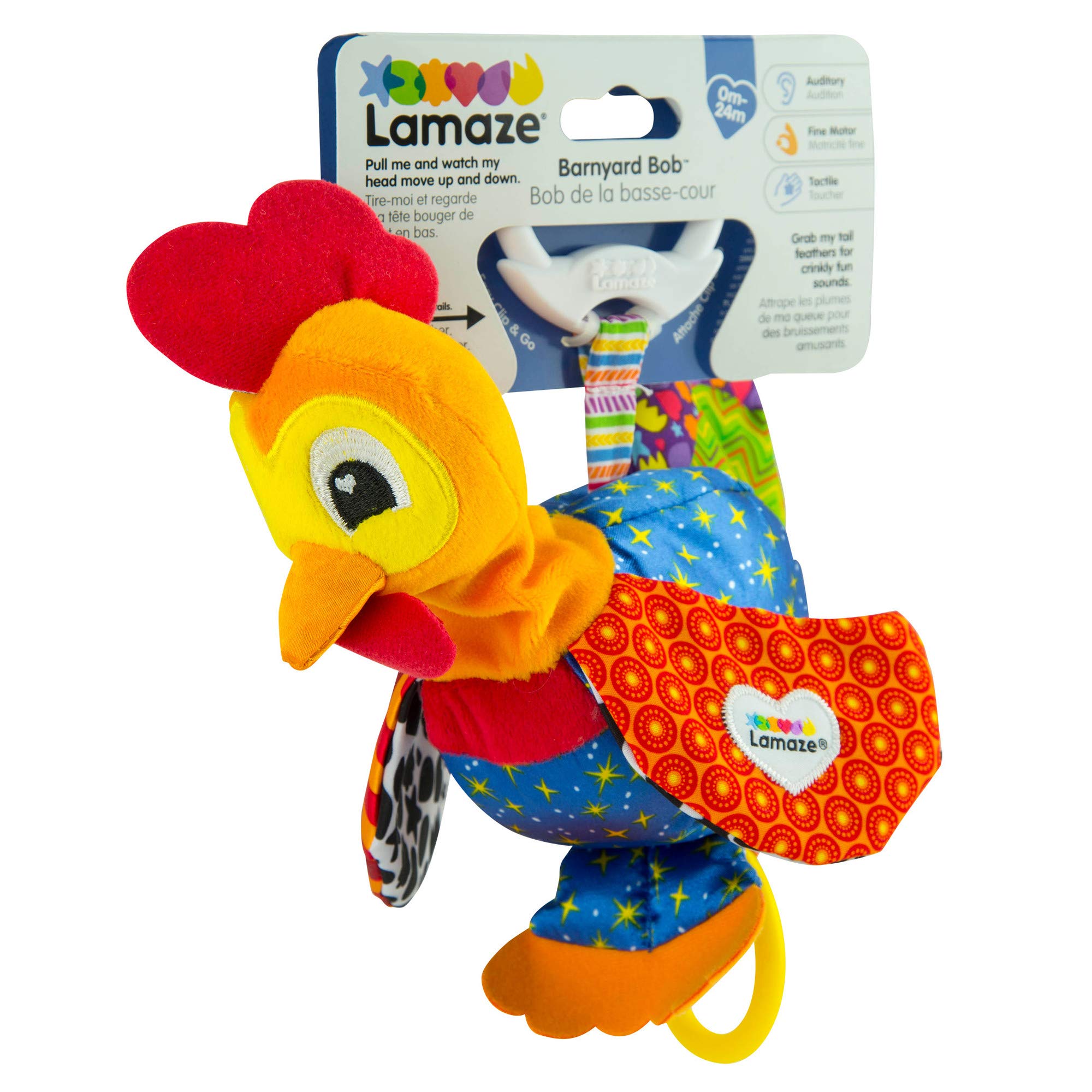 Foto 5 | Juguete Clip And Go Lamaze Barnyard Bob Para Bebés - Venta Internacional.