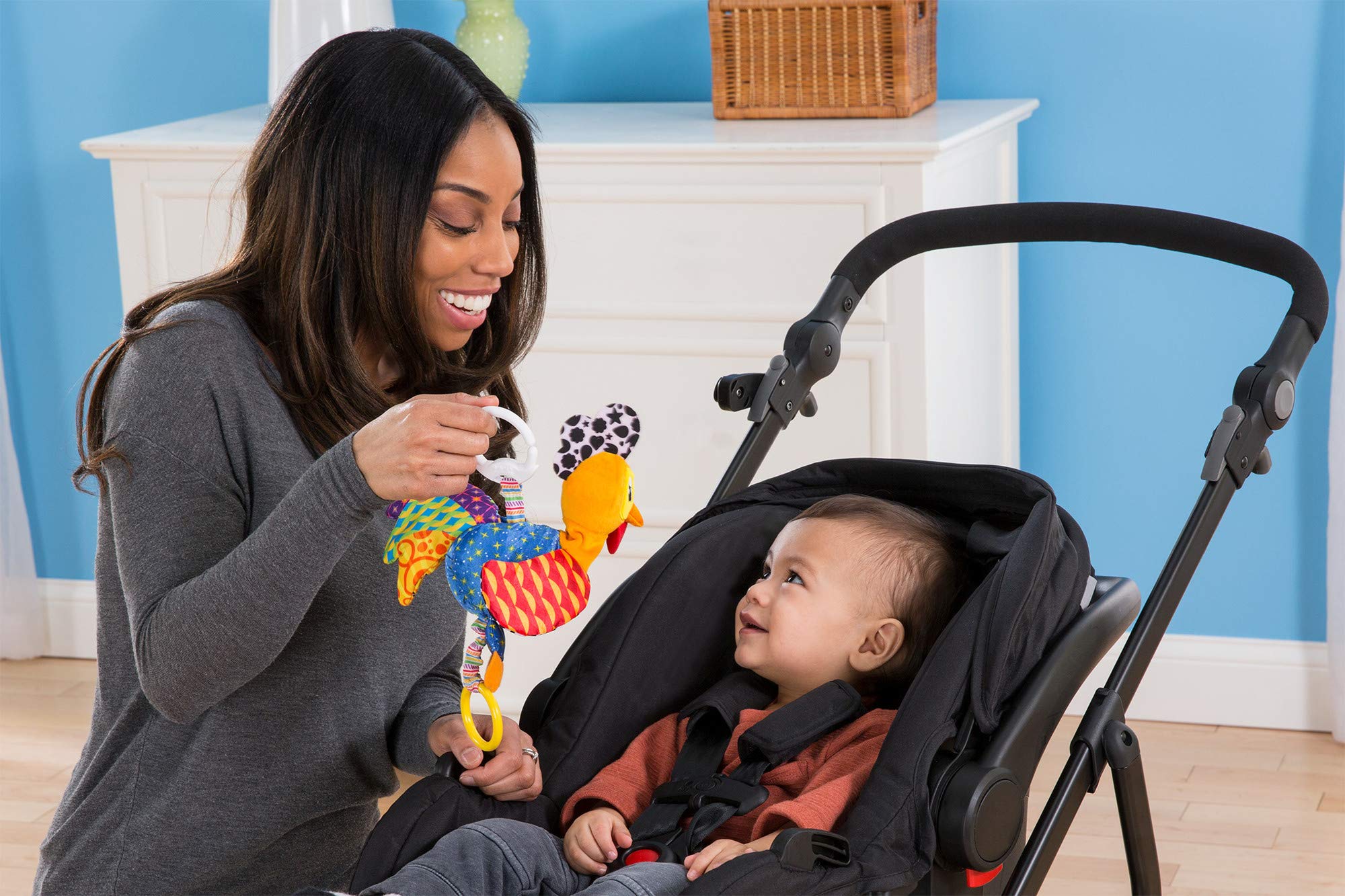 Foto 6 | Juguete Clip And Go Lamaze Barnyard Bob Para Bebés - Venta Internacional.