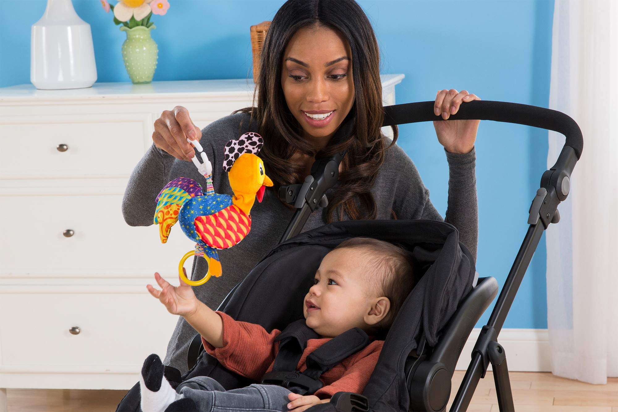 Foto 7 | Juguete Clip And Go Lamaze Barnyard Bob Para Bebés - Venta Internacional.