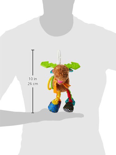 Foto 4 pulgar | Asiento De Coche Y Cochecito De Juguete Con Clip Lamaze Mortimer The Moose - Venta Internacional.