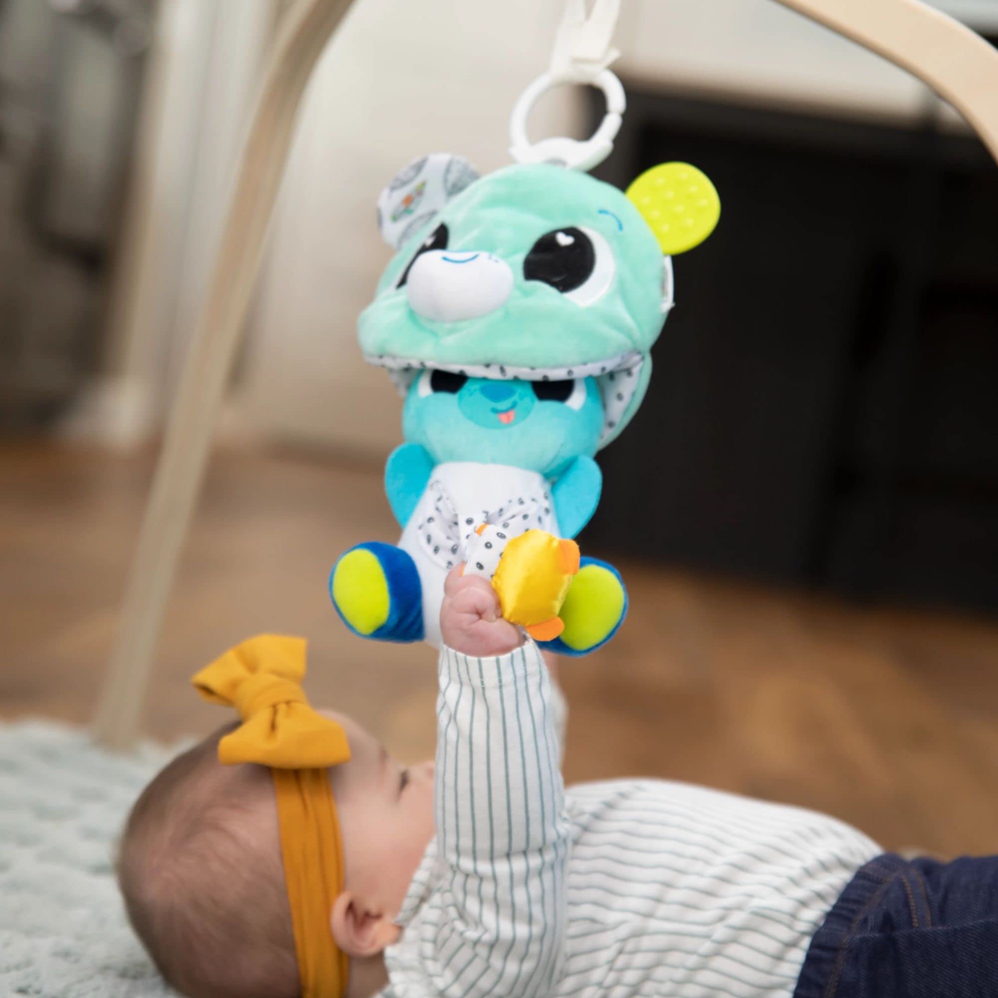 Foto 7 pulgar | Juguete Para Bebés Lamaze Surprise Bear 3 En 1 Con Clip Para Más De 0 Meses - Venta Internacional.
