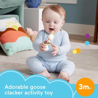Foto 2 | Sonajero Clack & Quack Goose De Toy Fisher-price, Más De 3 Meses - Venta Internacional.