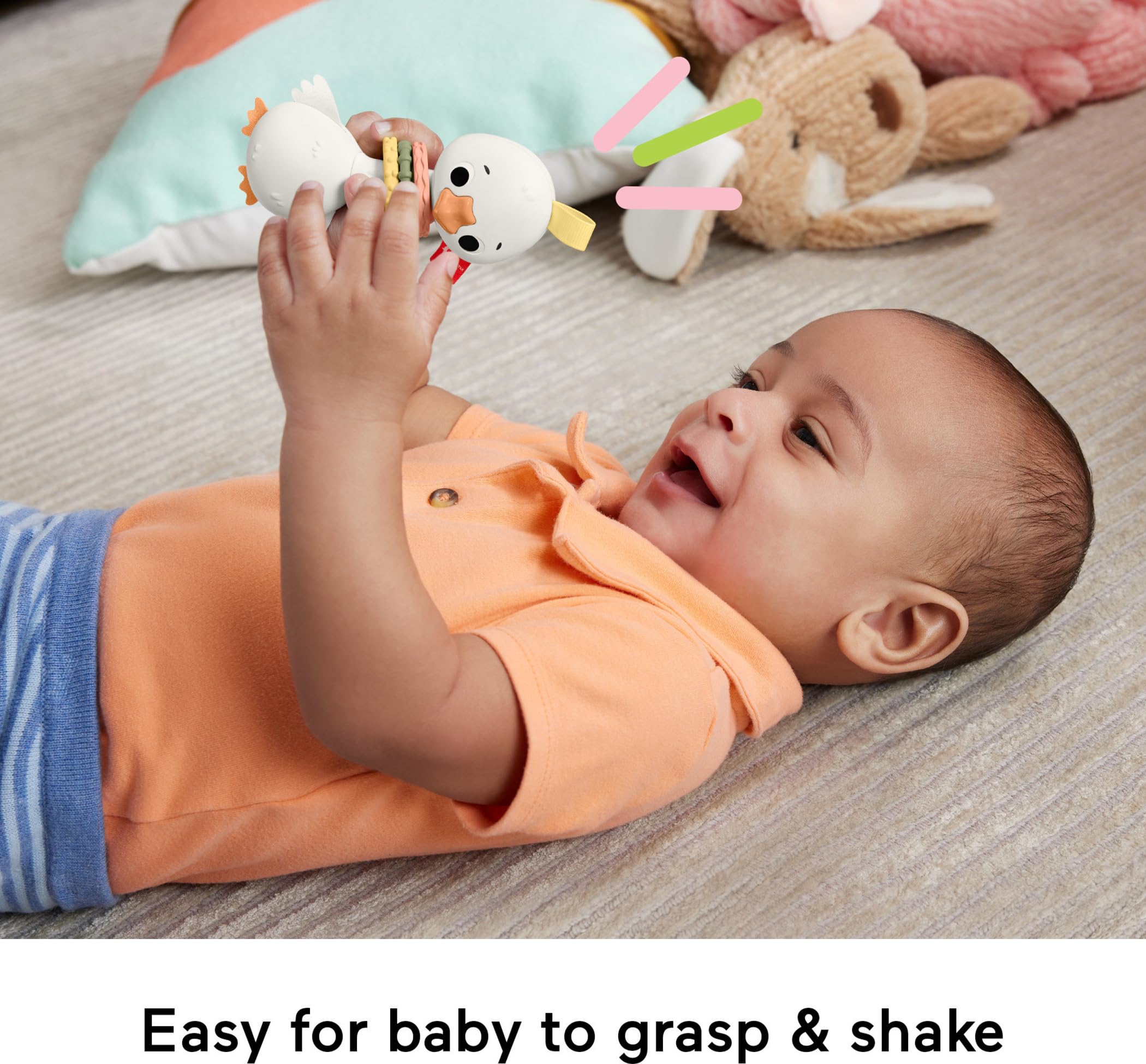 Foto 4 pulgar | Sonajero Clack & Quack Goose De Toy Fisher-price, Más De 3 Meses - Venta Internacional.