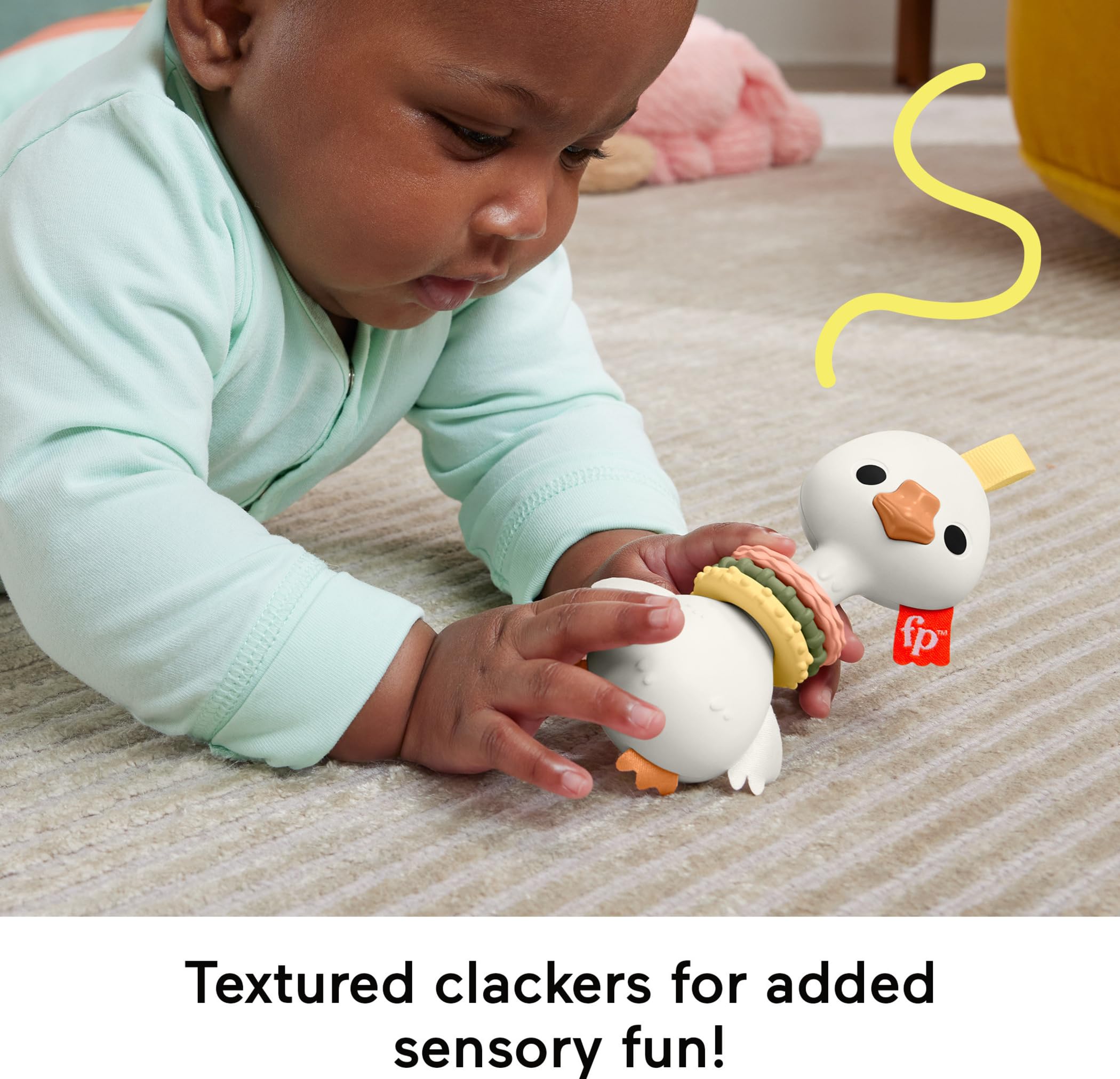 Foto 5 pulgar | Sonajero Clack & Quack Goose De Toy Fisher-price, Más De 3 Meses - Venta Internacional.