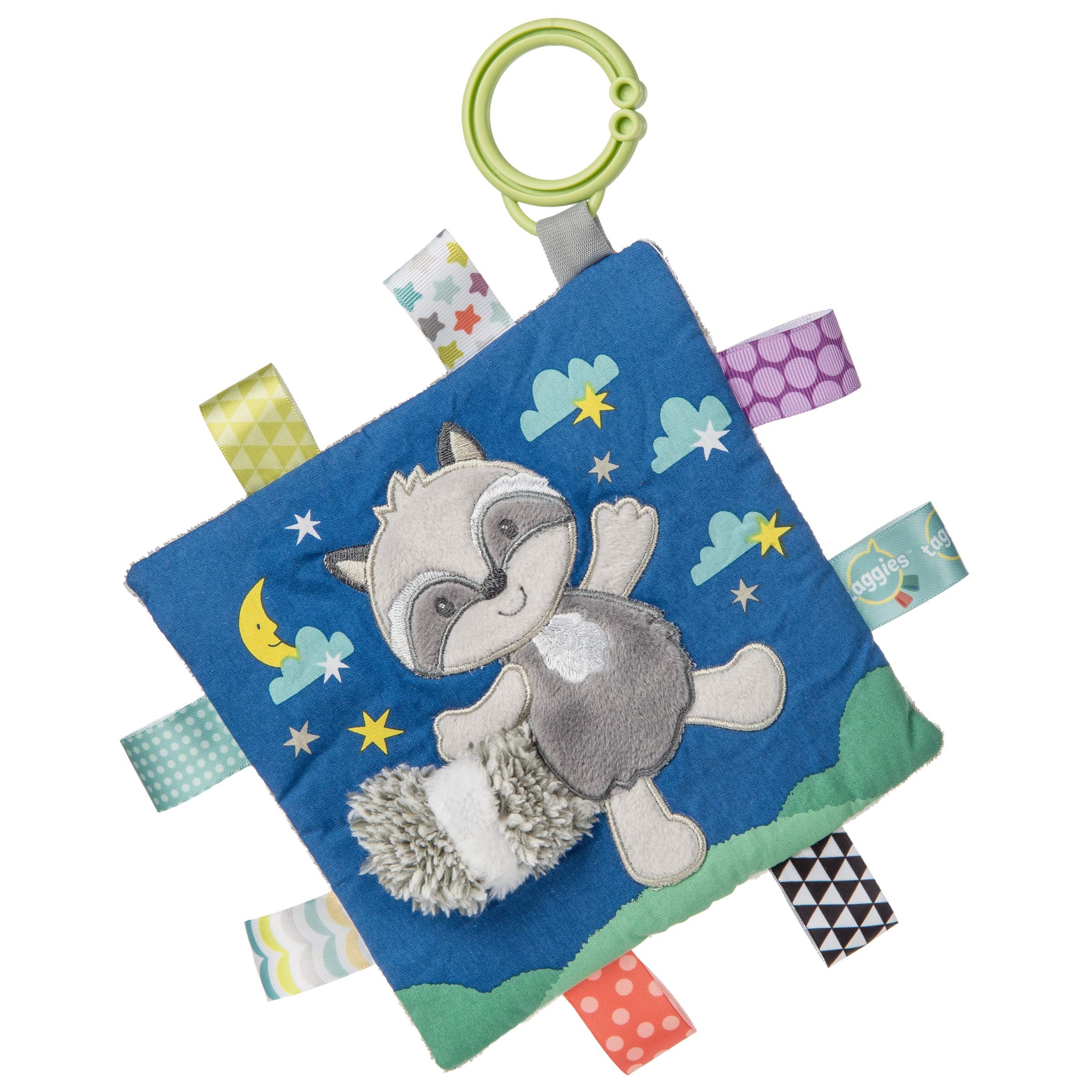 Calmante Juguete Sensorial Crinkle Me Taggies Harley Raccoon - Venta Internacional.