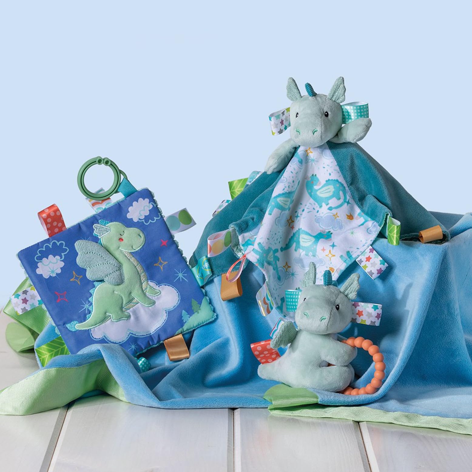 Foto 3 pulgar | Etiquetas De Juguete Crinkle Me Drax Dragon Con Papel Para Bebés Y Chirriador - Venta Internacional.
