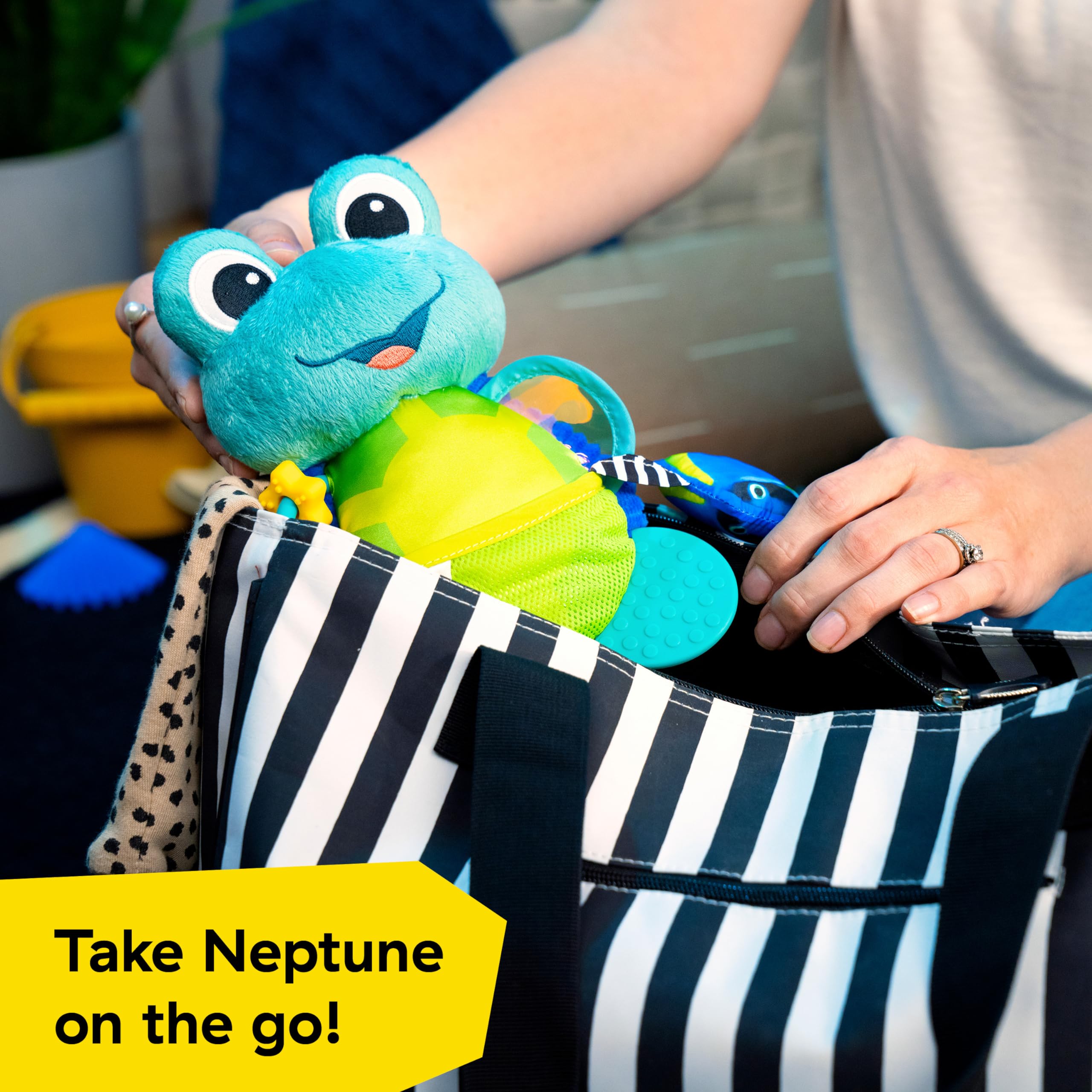 Foto 6 pulgar | Peluche Baby Einstein Ocean Explorers Neptune's Sensory - Venta Internacional.