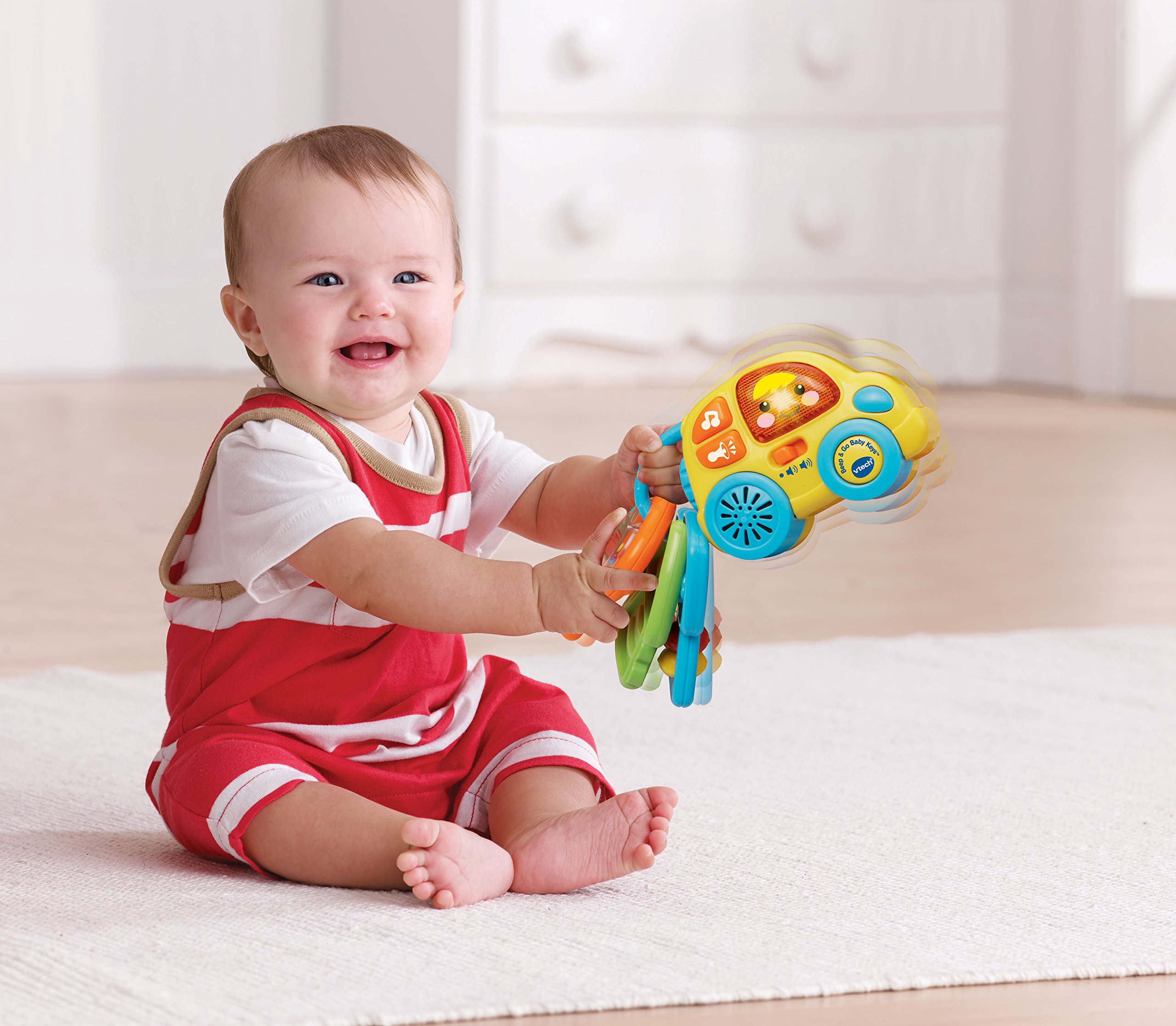 Foto 2 | Baby Keys Vtech Beep And Go, Multicolor Con Más De 30 Canciones Y Más De 3 Millones - Venta Internacional.