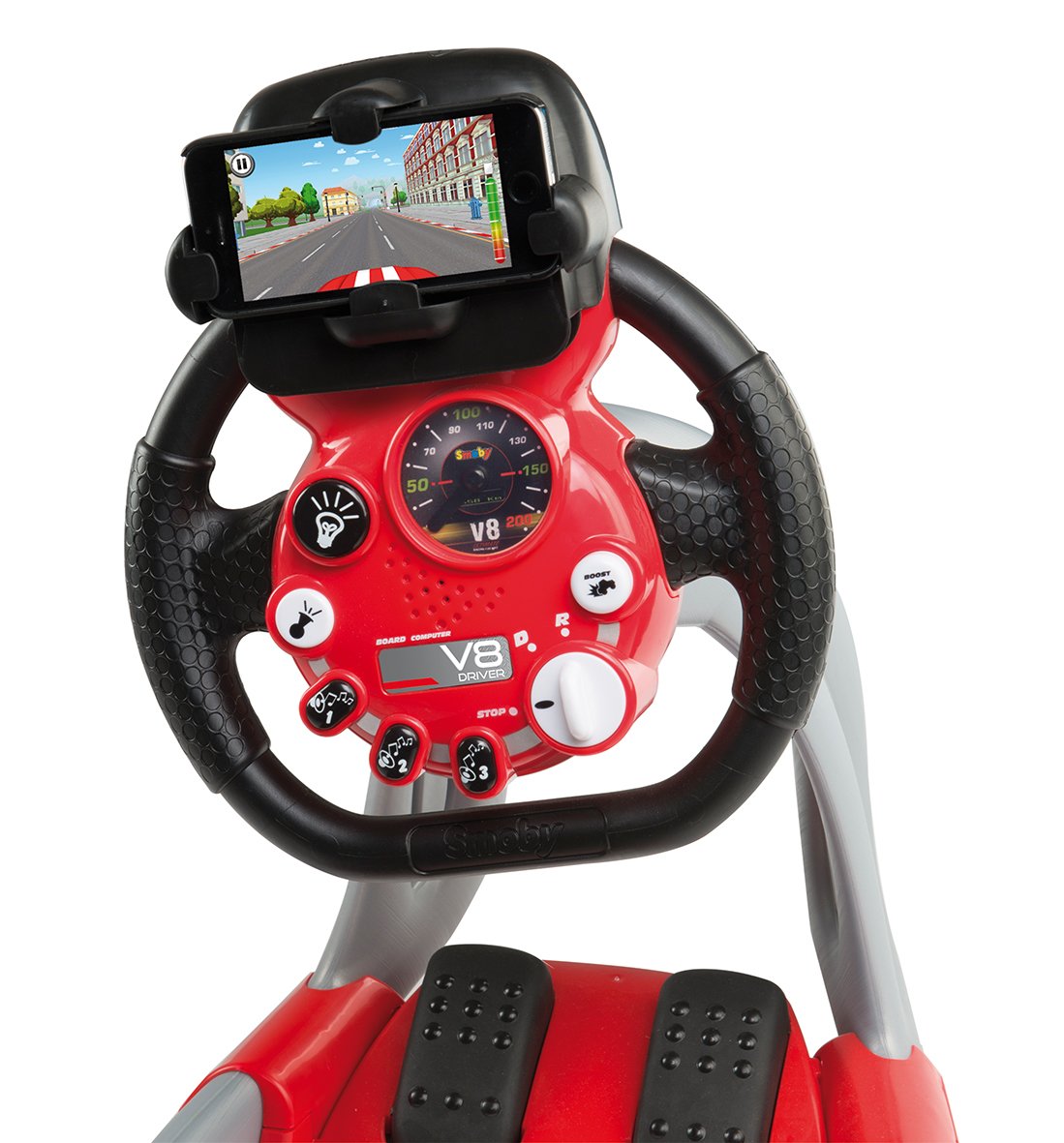 Foto 6 pulgar | Simulador De Conducción Smoby V8 Driver Con Pantalla Retroiluminada Para Niños Mayores De 3 Años - Venta Internacional