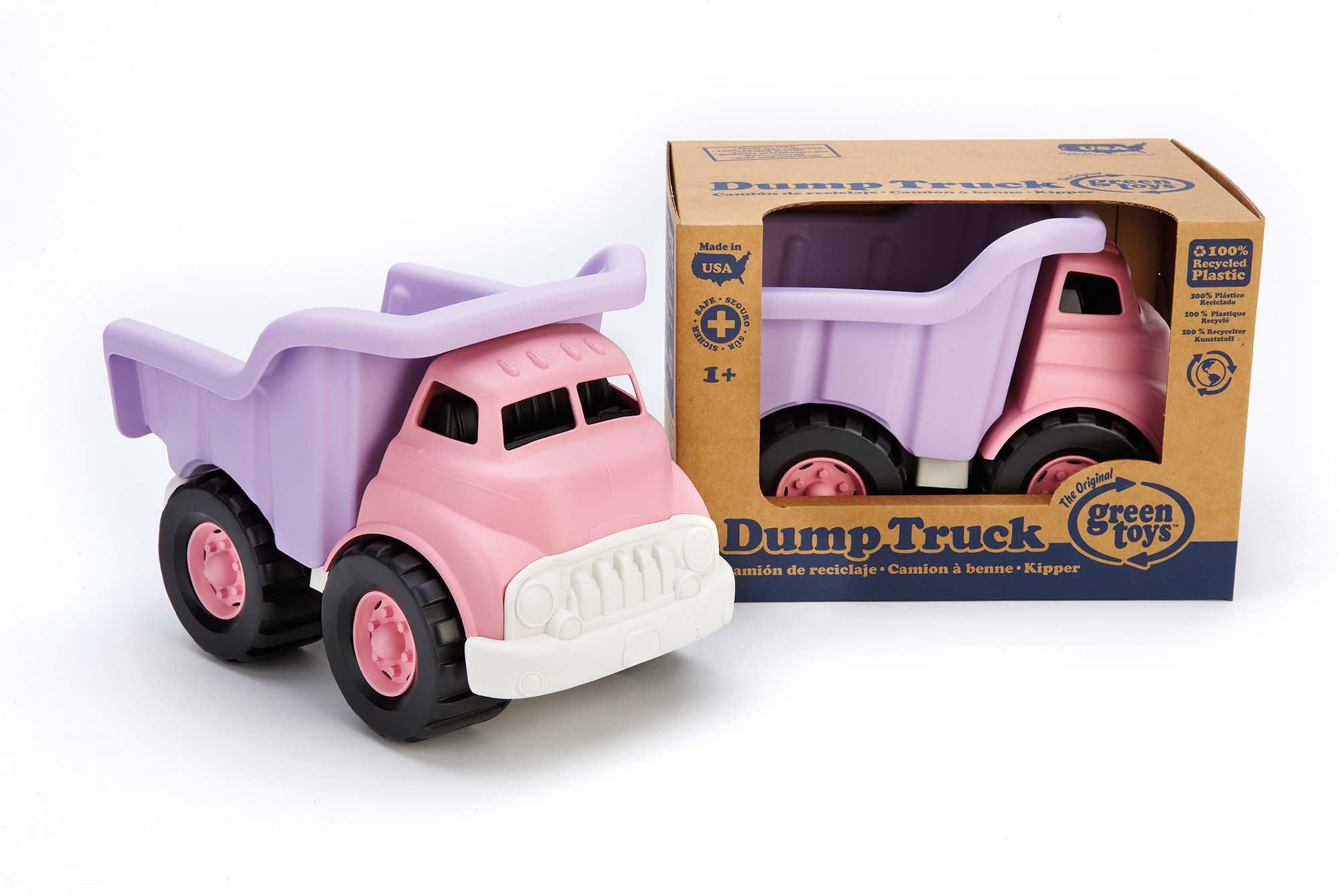 Foto 4 pulgar | Camión Dump Truck Green Toys Dump Truck Rosa sin BPA sin Ftalatos - Venta Internacional