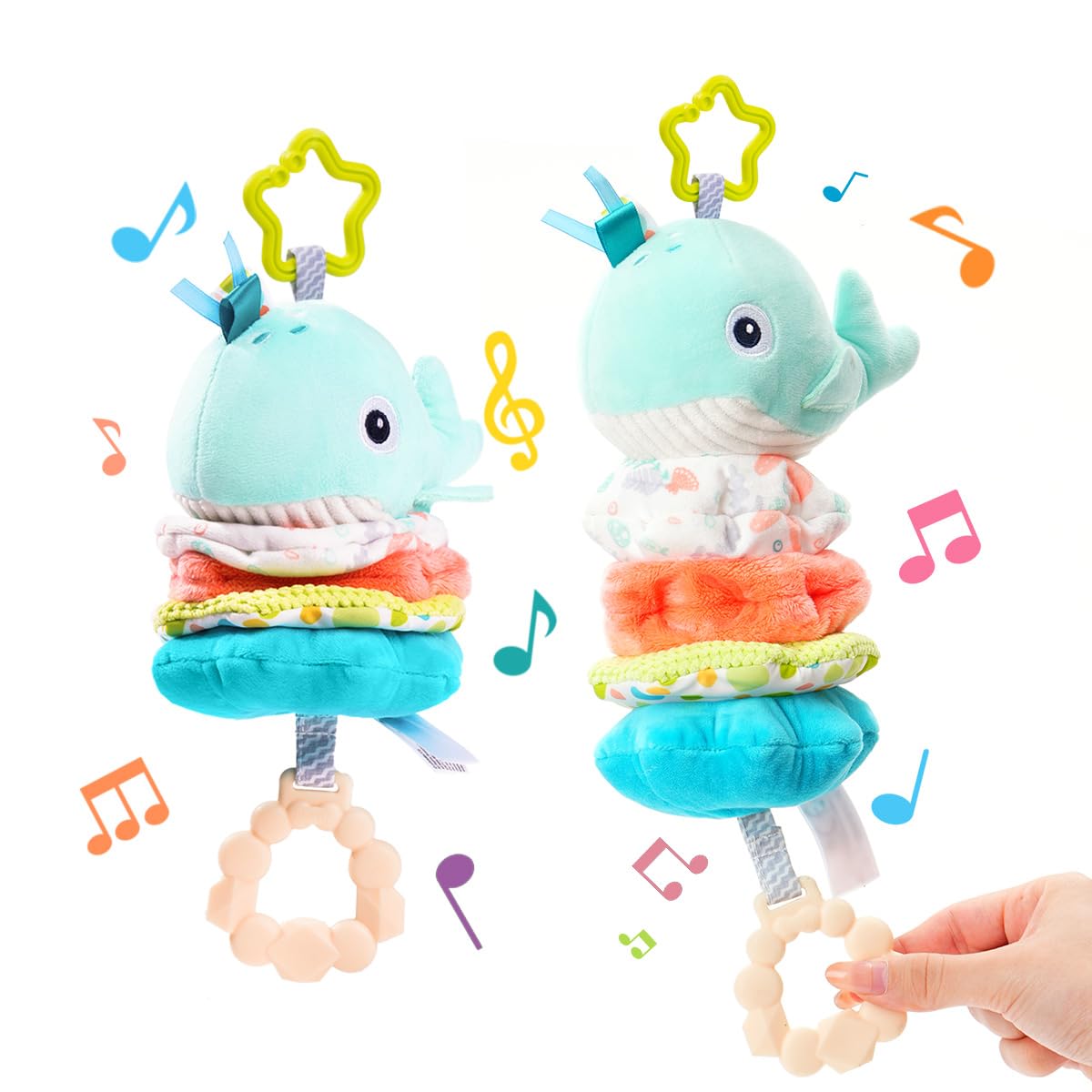 Juguete Colgante Musical Para Bebés Jollybaby Stroller, Asiento De Coche Y Cuna - Venta Internacional.