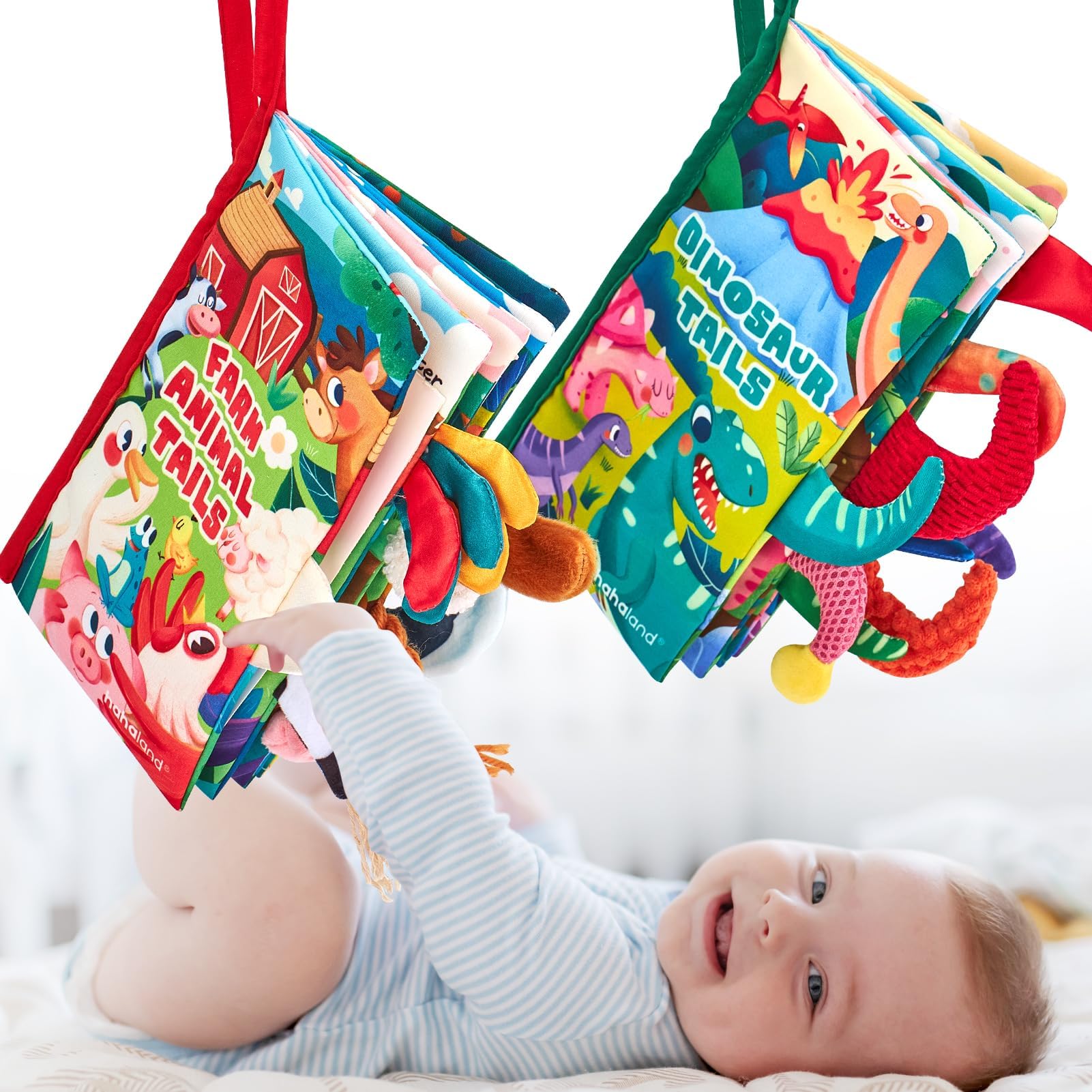 Libros Para Bebés Hahaland Para Regalos De Baby Shower De 0 A 12 Meses, 2 Unidades - Venta Internacional.