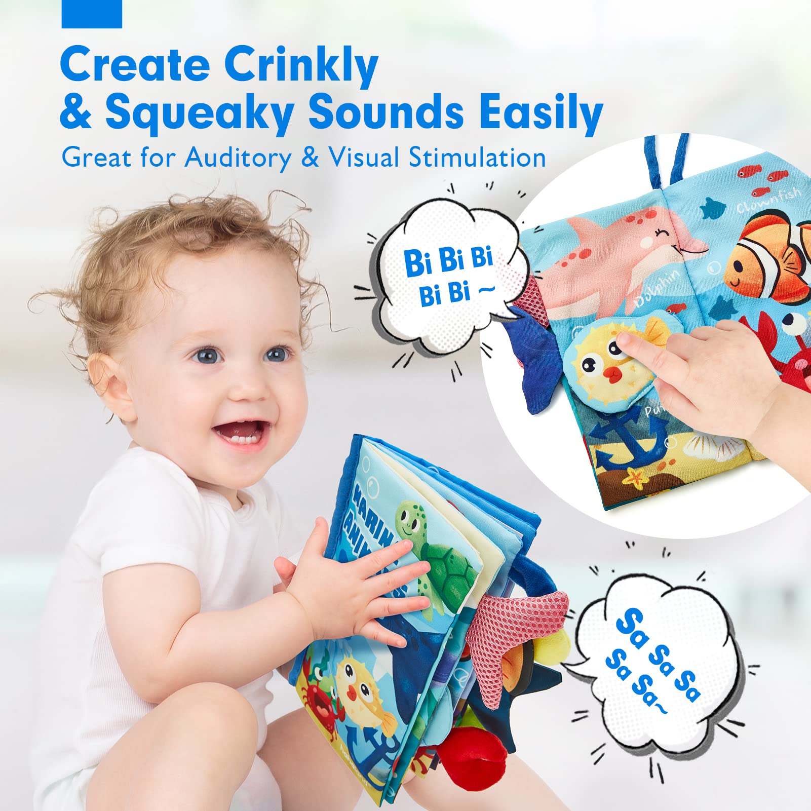 Foto 7 pulgar | Libro Interactivo Hahaland para Bebé-Venta Internacional
