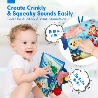 Foto 6 | Libro Interactivo Hahaland para Bebé-Venta Internacional
