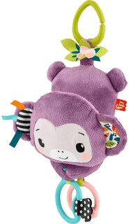 Foto 1 | Cochecito Fisher-price Sing & Go Purple Monkey Para Recién Nacidos - Venta Internacional.