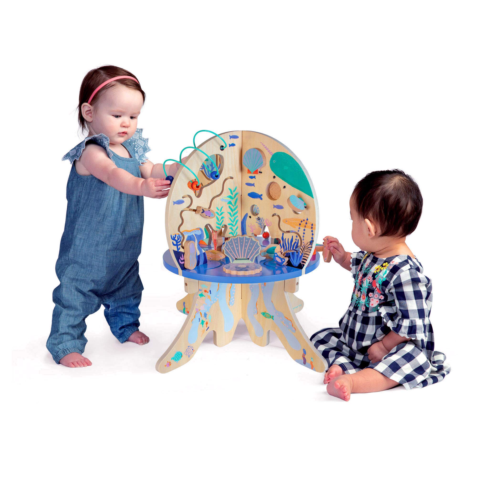Foto 5 pulgar | Centro De Actividades Manhattan Toy Deep Sea Adventure Wood - Venta Internacional.