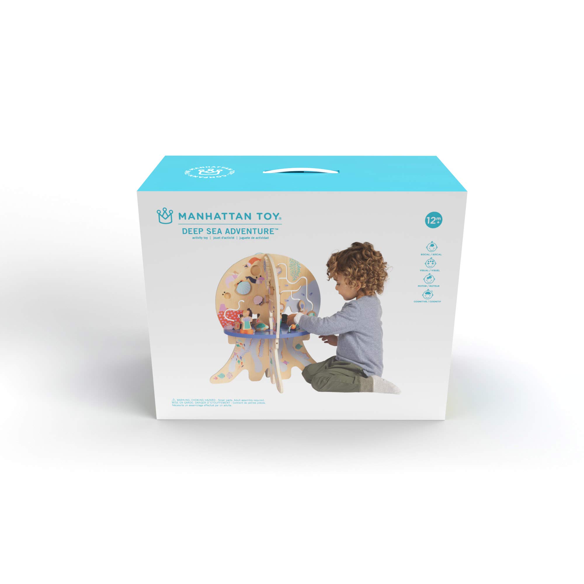 Foto 7 pulgar | Centro De Actividades Manhattan Toy Deep Sea Adventure Wood - Venta Internacional.