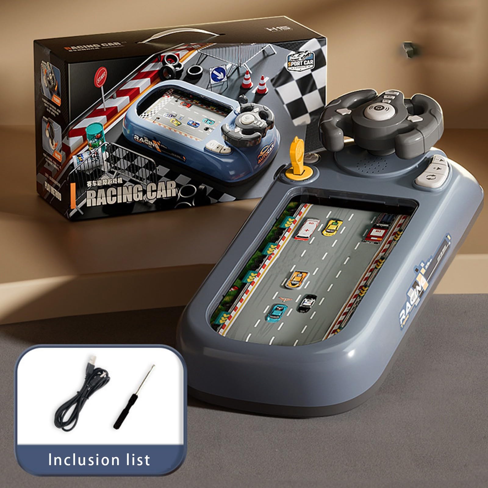 Foto 2 | Volante De Coche Racing Adventure Para Niños, Color Negro - Venta Internacional.