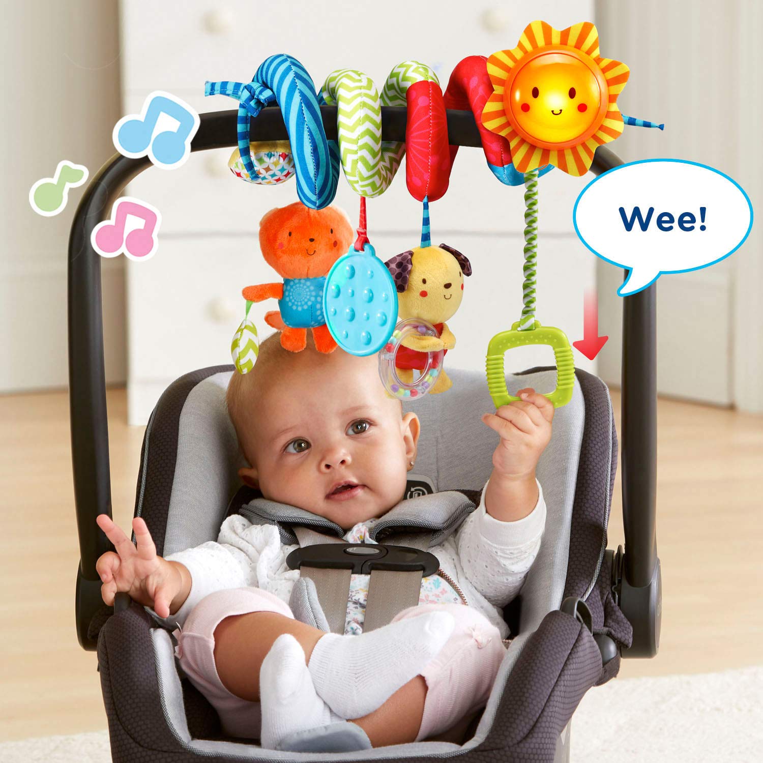 Foto 5 | Actividad: Spiral Vtech Sunny Days, Multicolor, Para Niños De 0 A 24 Meses - Venta Internacional.