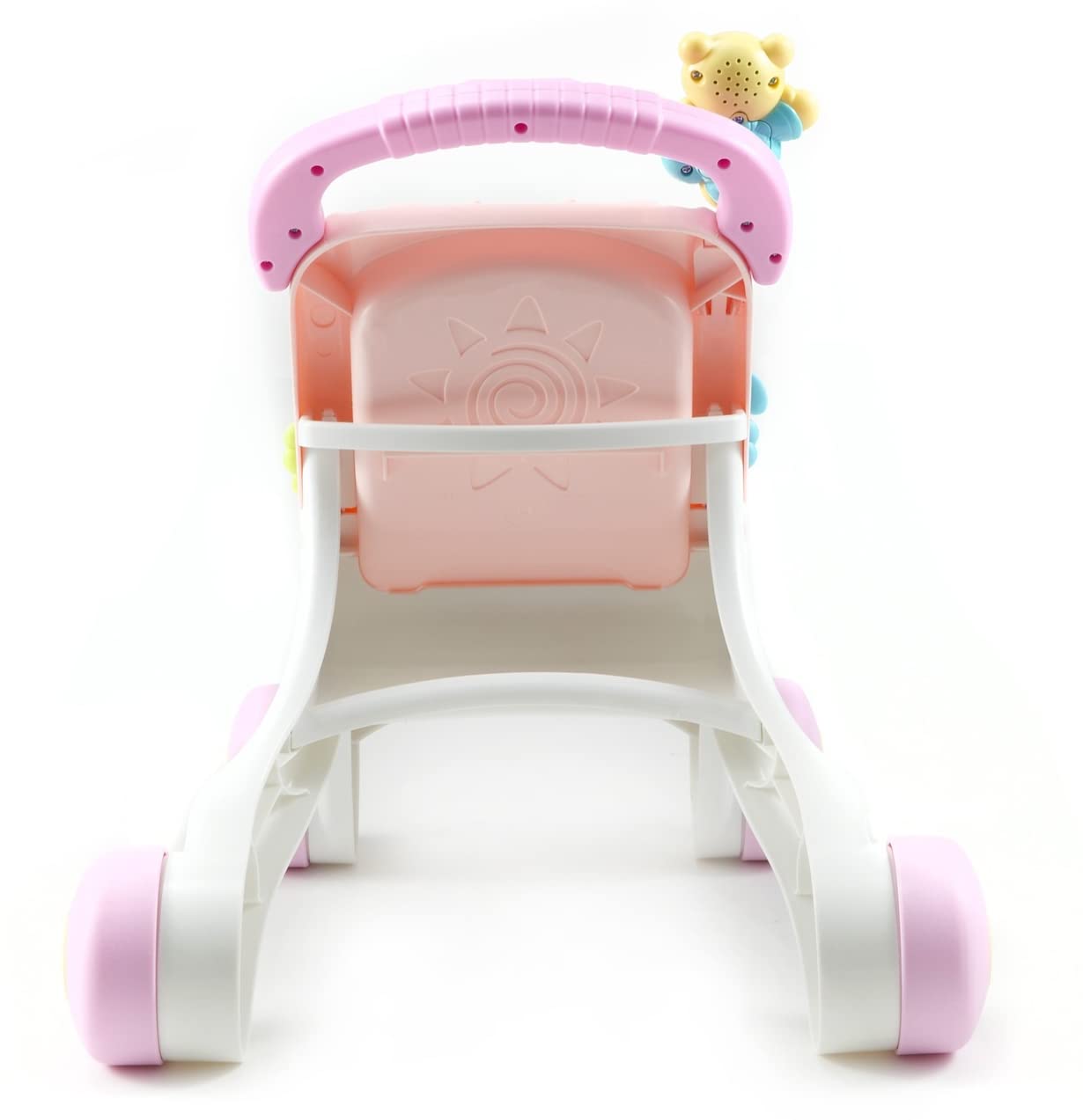 Foto 6 pulgar | Stroll-along Walker Fisher-price Brilliant Basics Pink - Venta Internacional.
