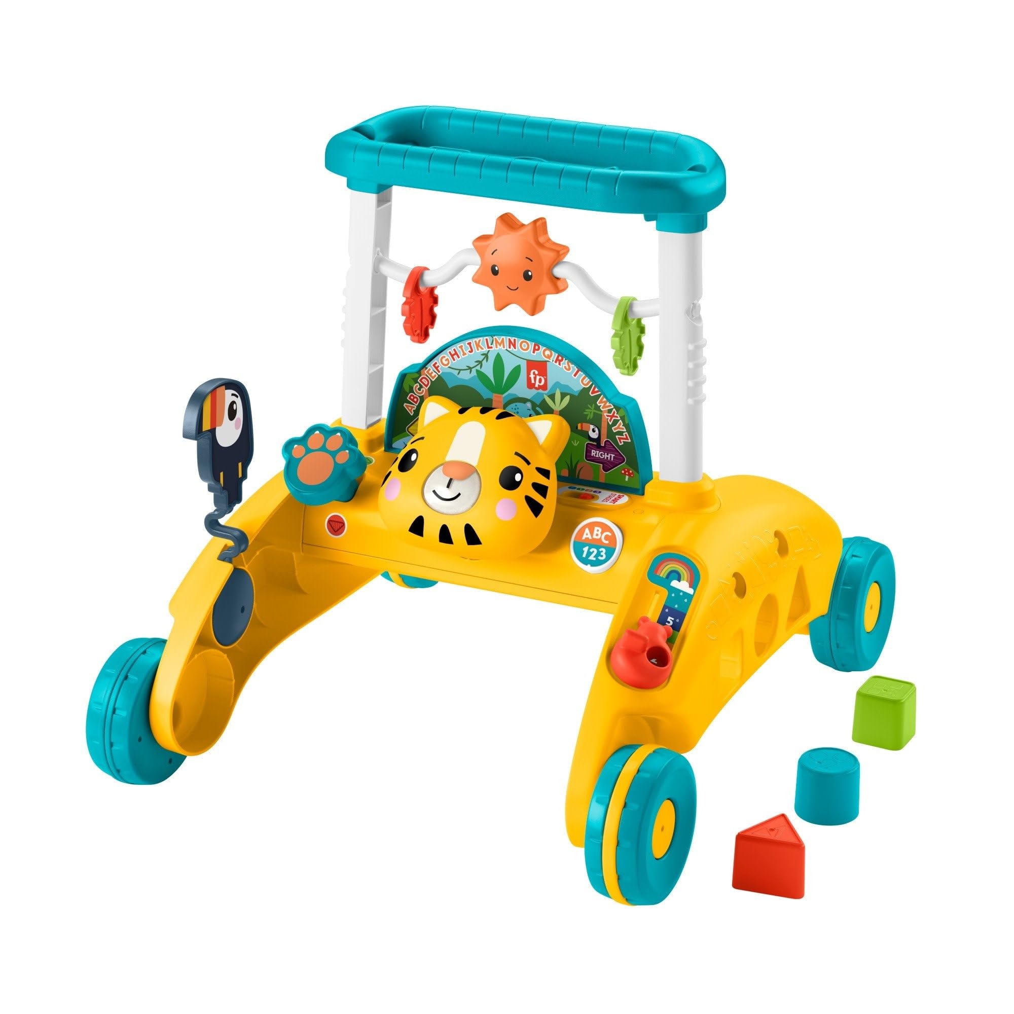 Tigre De Velocidad Constante De 2 Lados, Modelo Walker Fisher-price, Hgm25, Para Bebés - Venta Internacional.