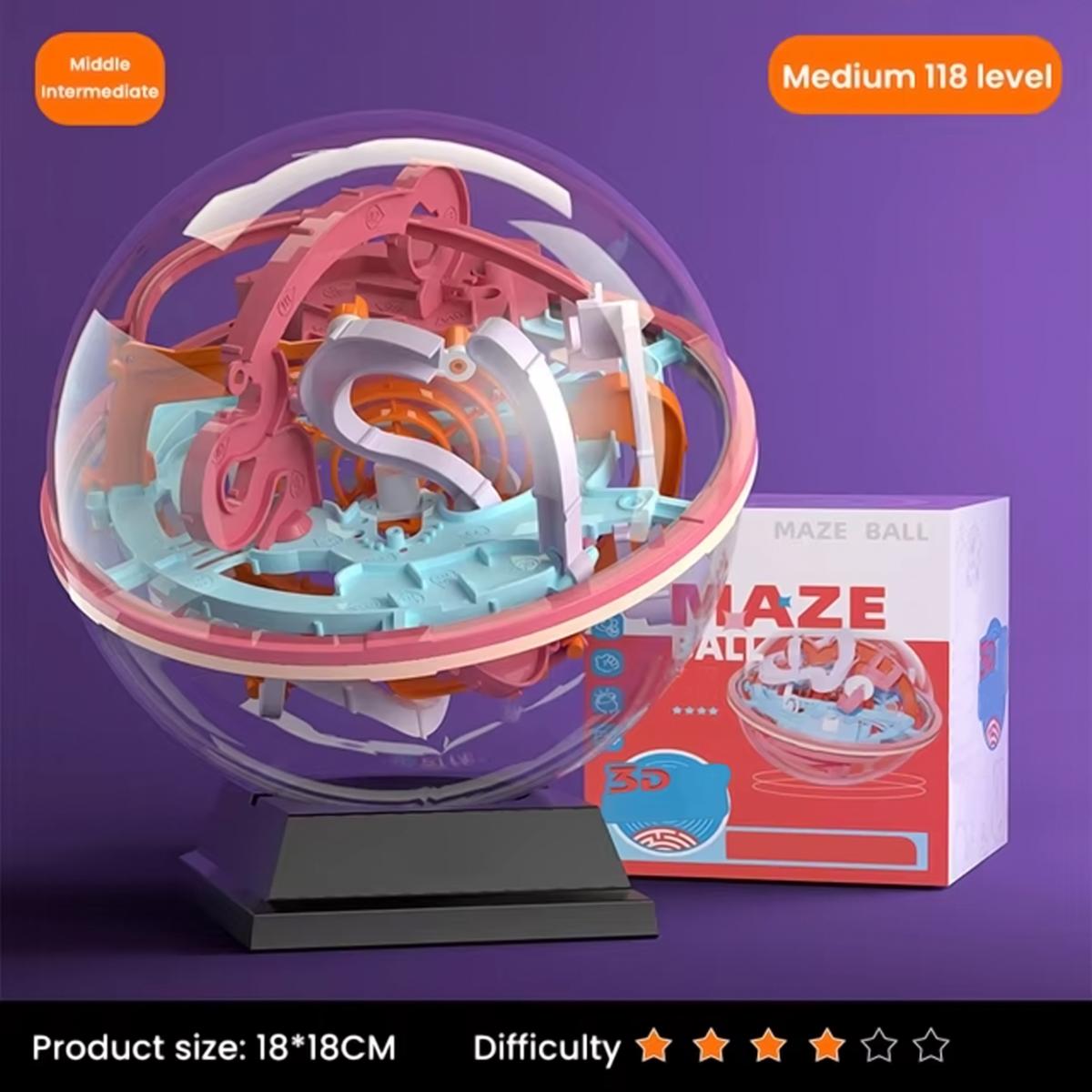 Foto 4 pulgar | Esfera Laberinto Smilefun Mxmzr-003 3 Piezas